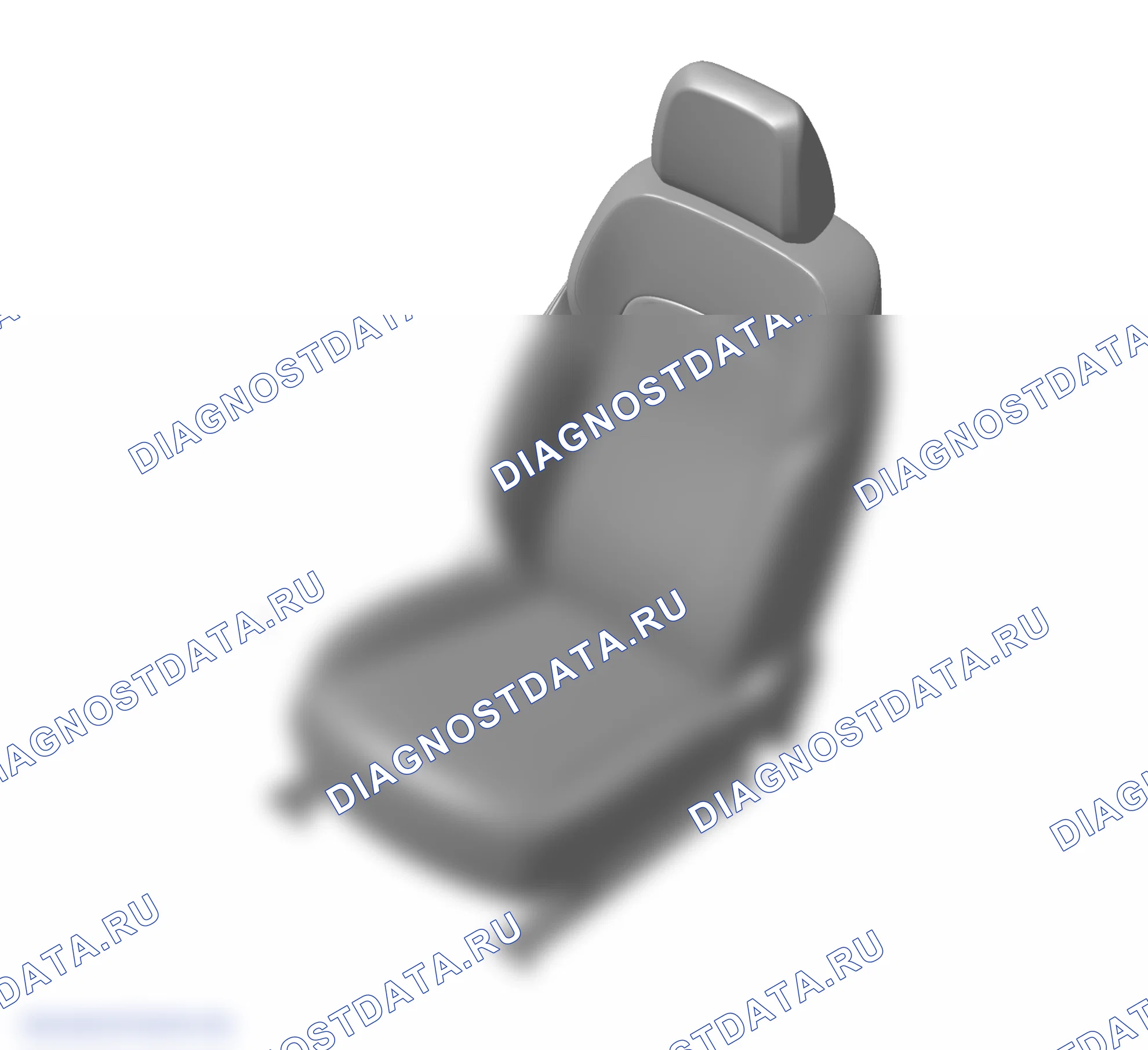 Схема расположения сиденья переднего пассажира — Tank 300. Tank 300 II