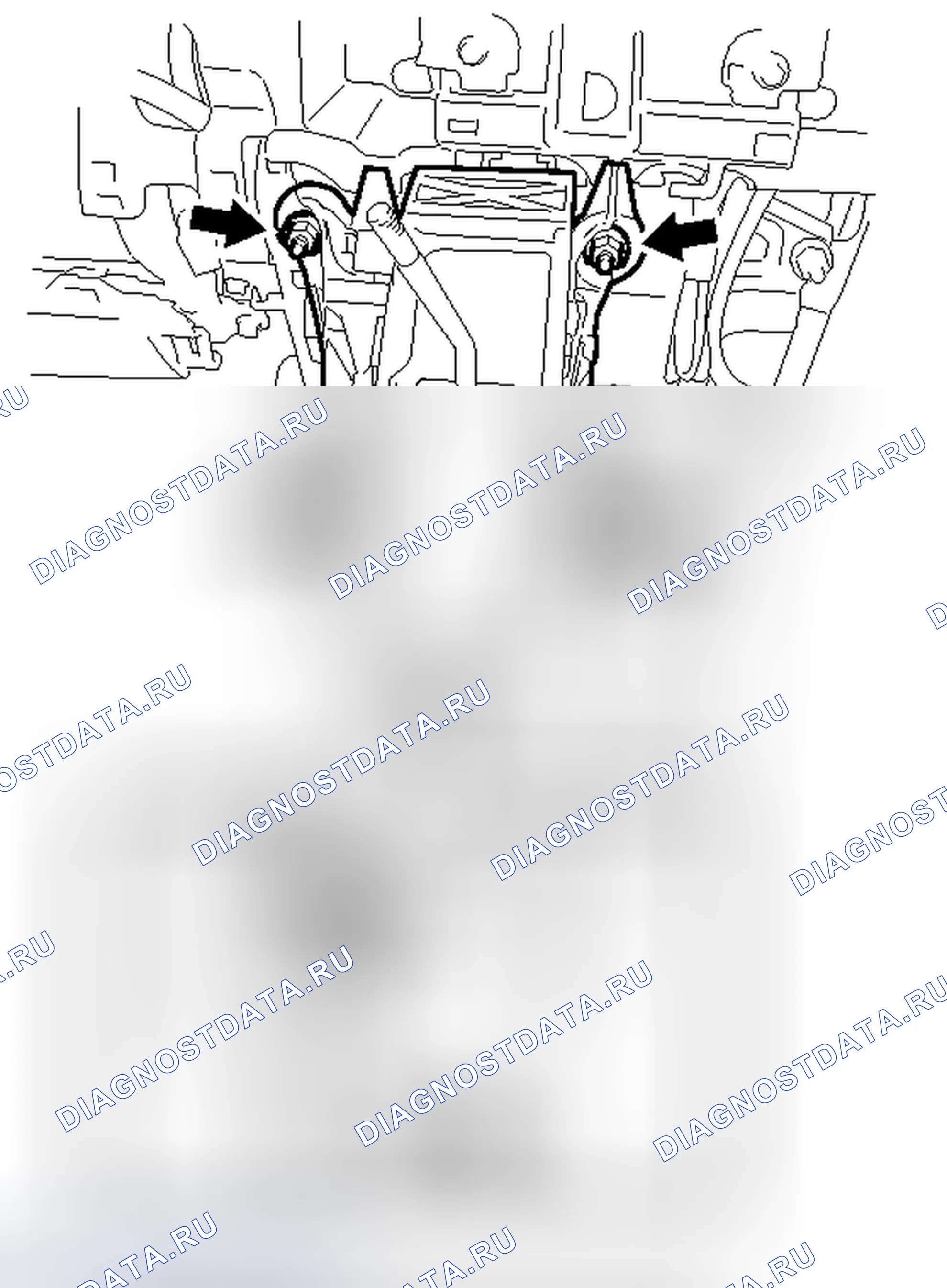 Рис. 643: ДЕМОНТАЖ. Toyota Venza I