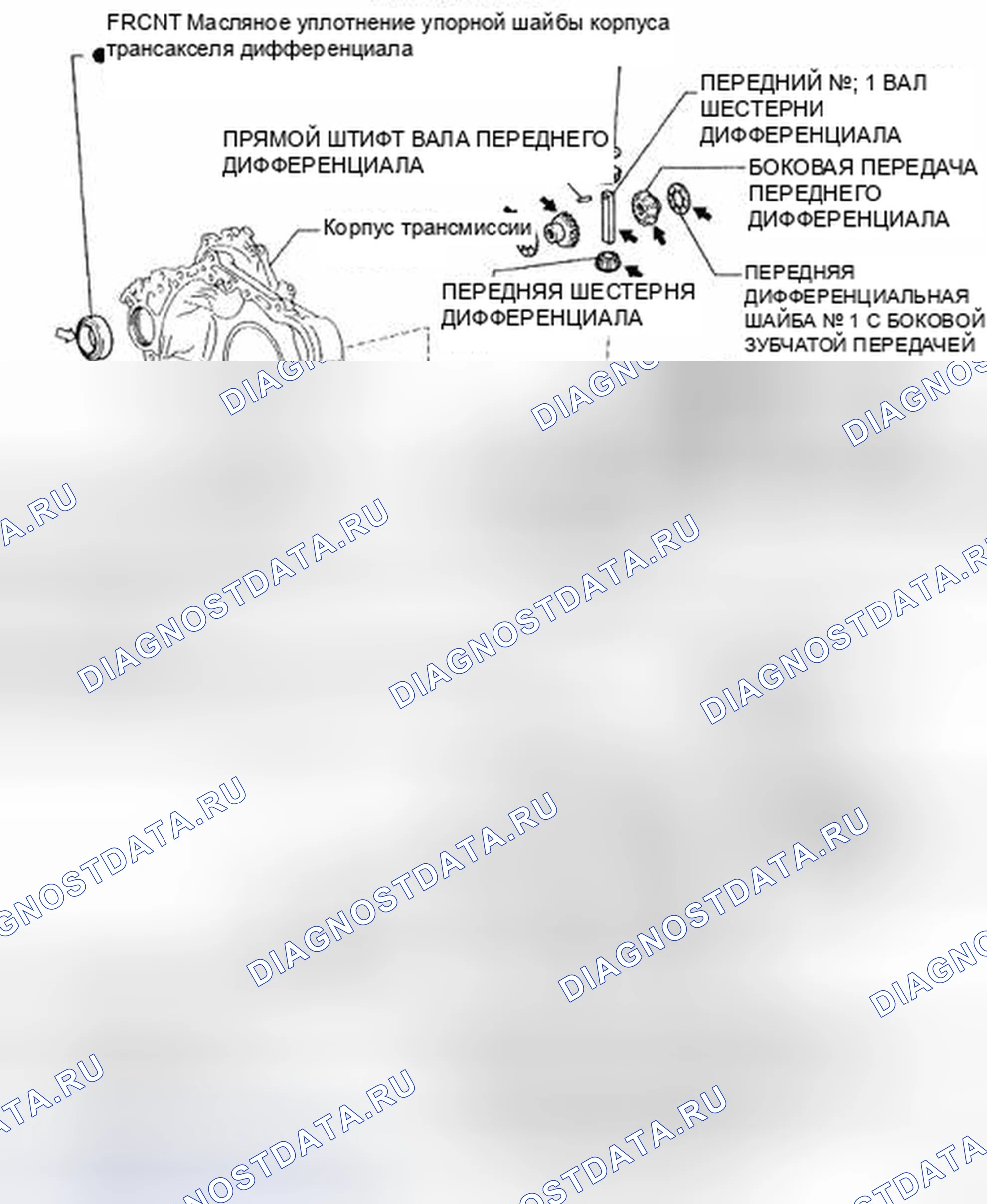 Рис. 486: КОМПОНЕНТЫ. Toyota Camry XV40
