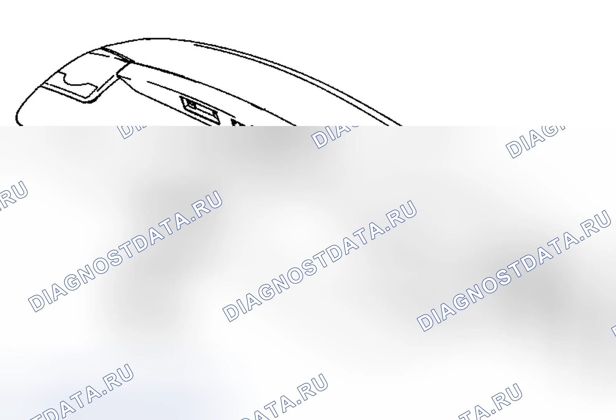 Рис. 54: Замена защелки крышки заднего отсека. Chevrolet Cruze I рестайлинг