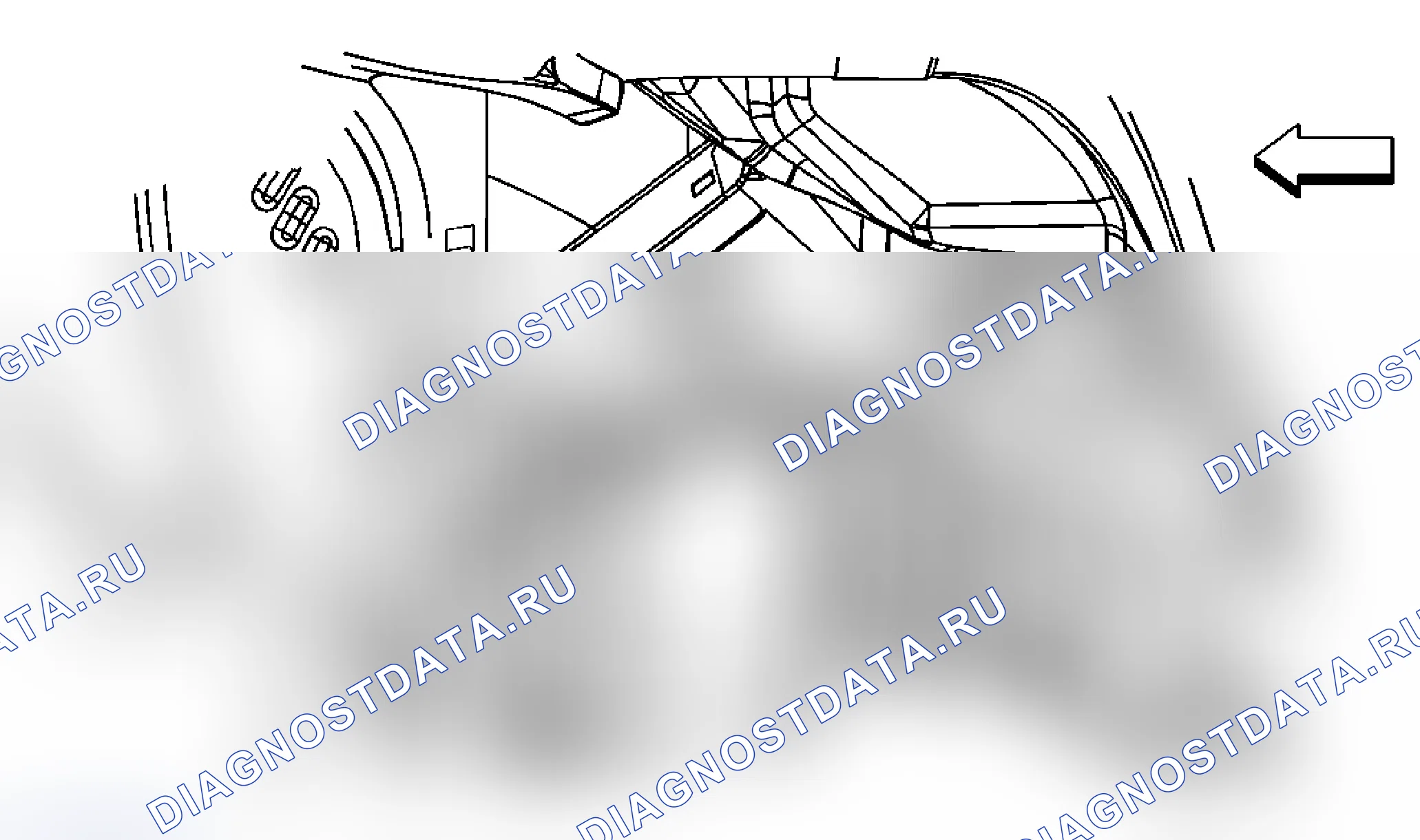 Рис. 11: Замена усилителя радиодинамика (купе и седан). Pontiac G6 I final