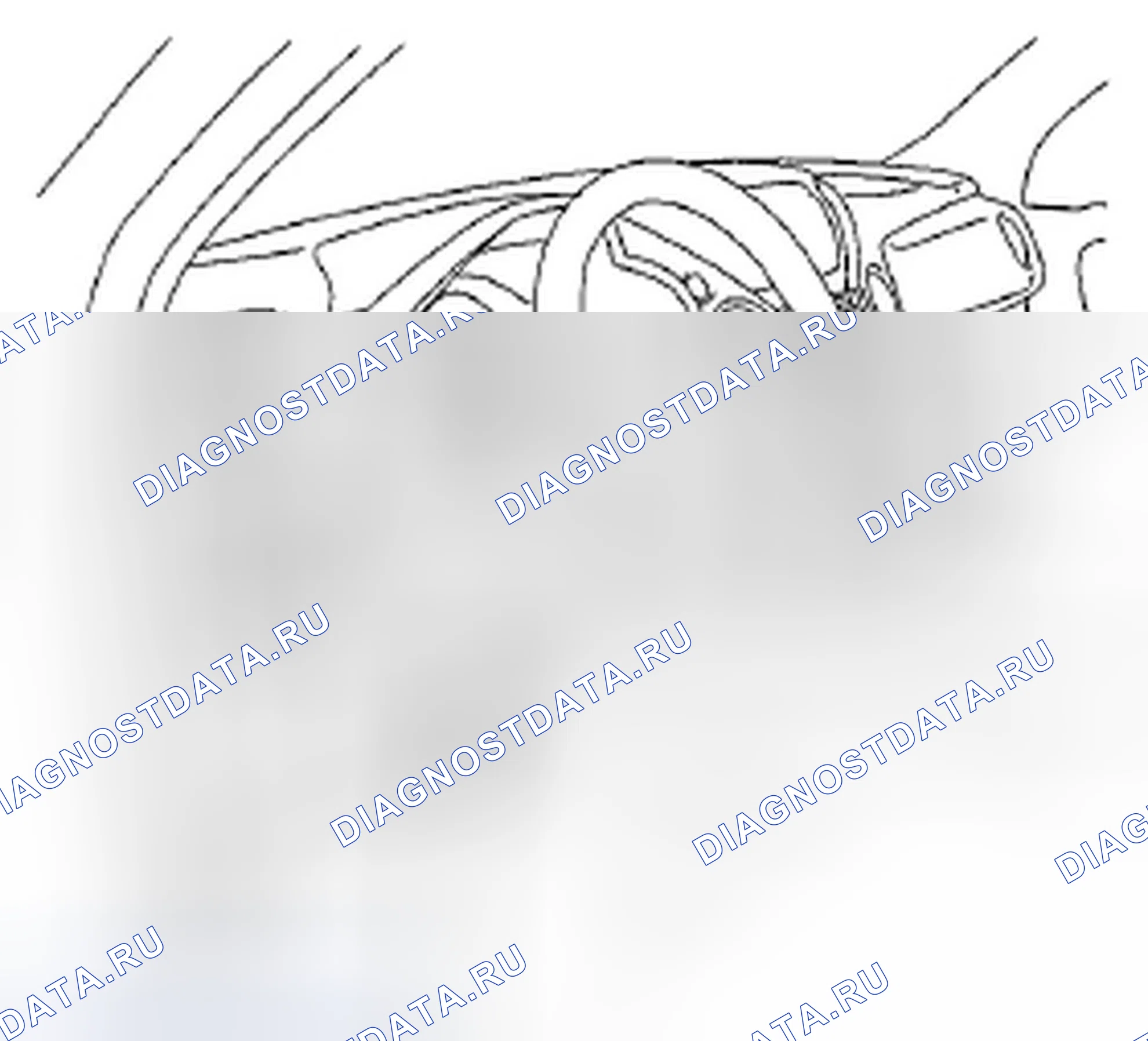Рис. 6: Метод цепи сигнала проверки обслуживания (SCS). Honda Pilot II