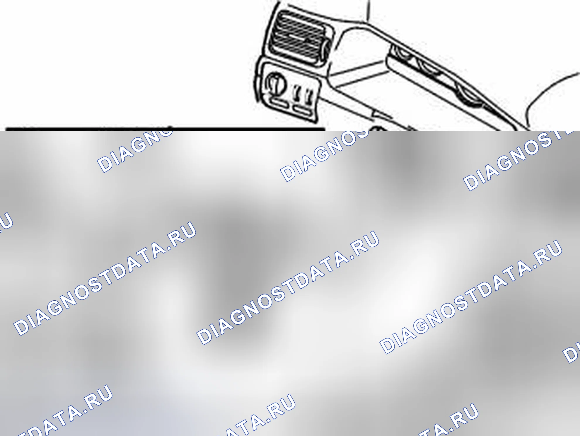Рис. 209: Установка кабеля для блокировки ключа. Volvo XC70 I рестайлинг