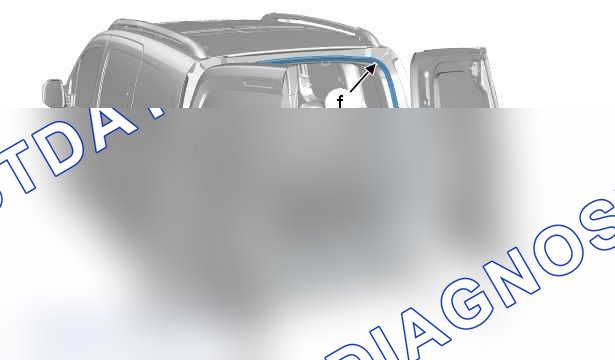 Снятие - Установка: уплотнители дверных проемов — c4bm0s9d. Peugeot Partner II