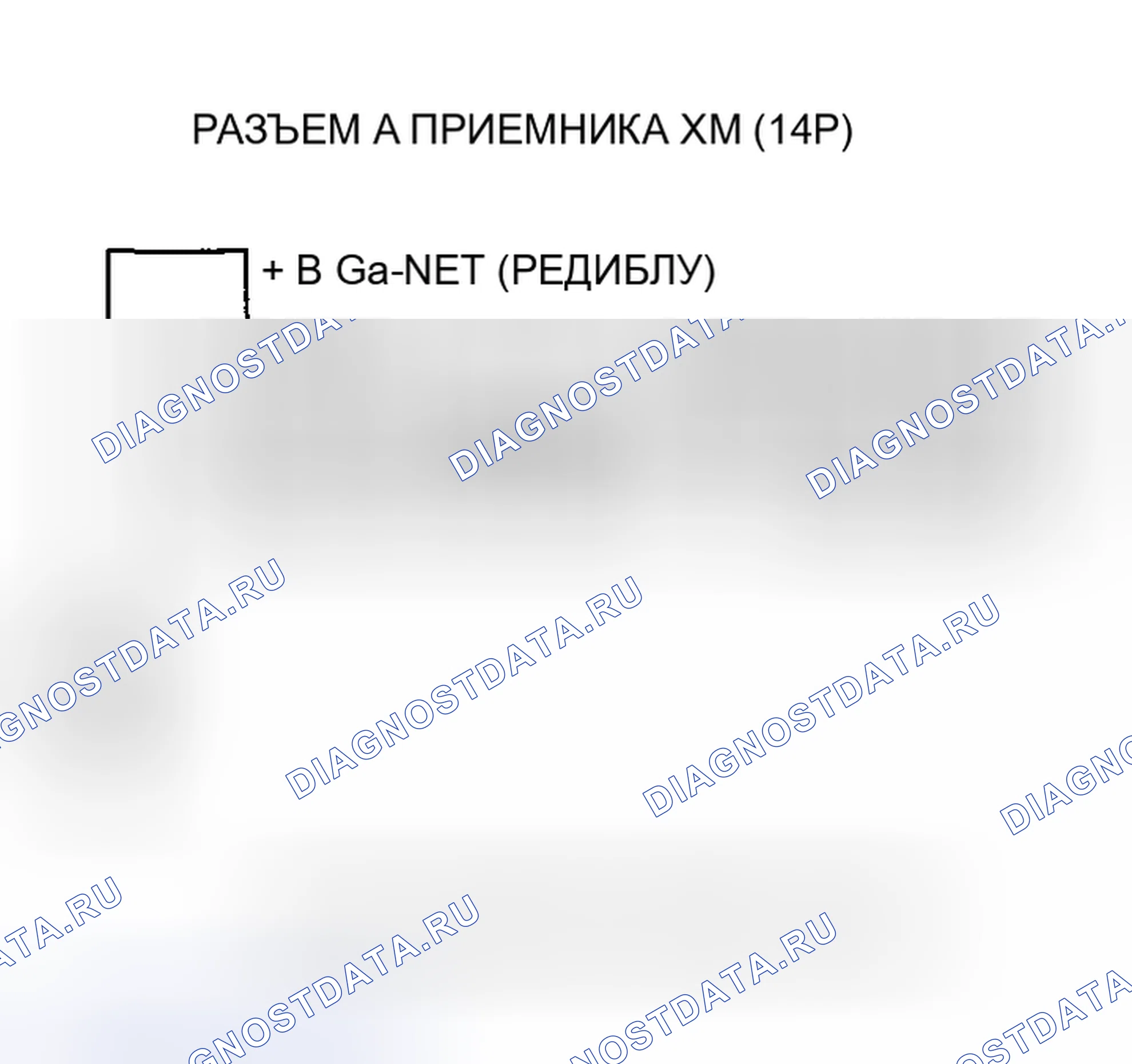 Рис. 39: Код ошибки: Xm NO сигнал или Xm ANTENNA Is Displayed. Honda Pilot I рестайлинг