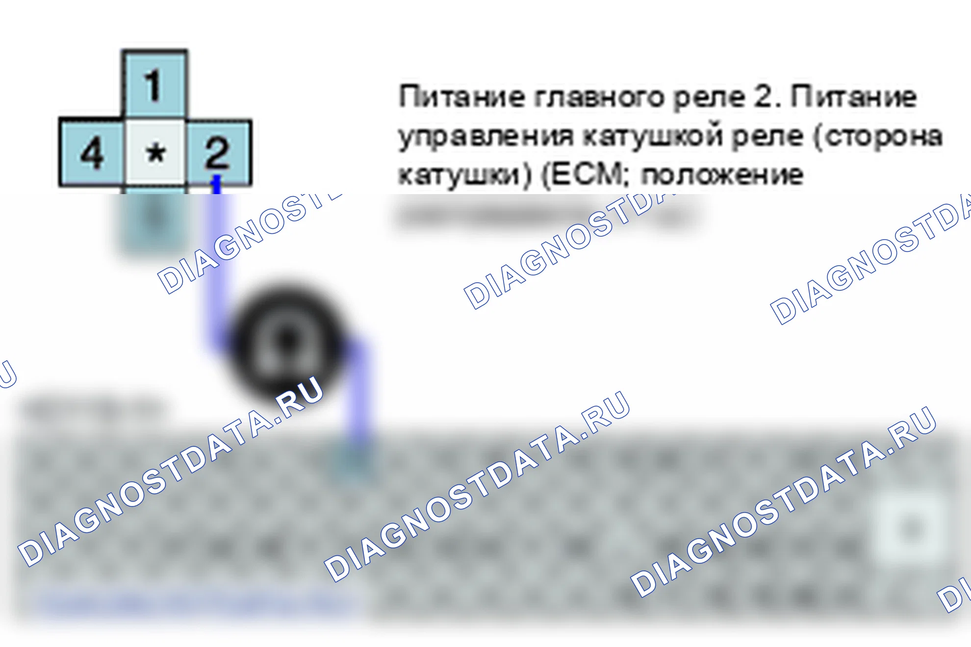 P1616: Основное реле - диапазон/производительность. Kia Sportage KM