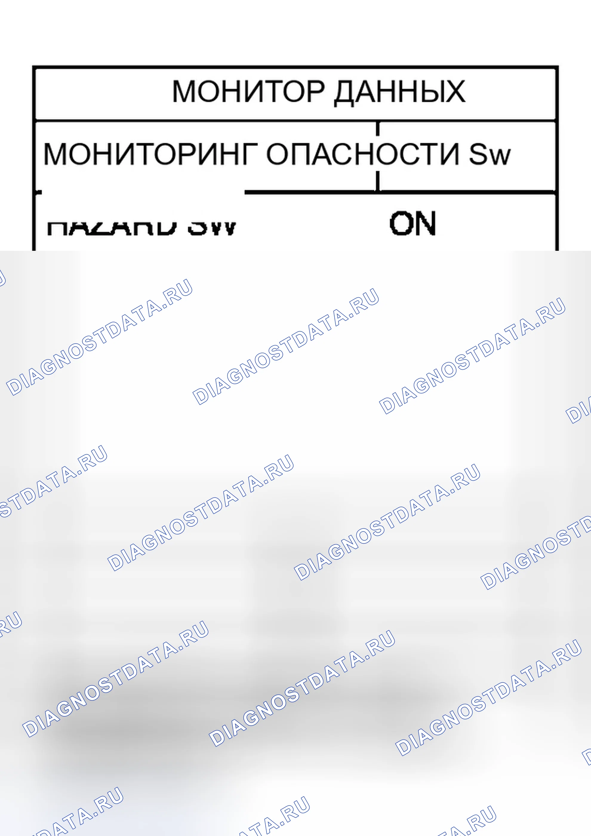 Рис. 247: Лампа предупреждения об опасности не работает, но работает лампа сигнала поворота. Infiniti G35 III