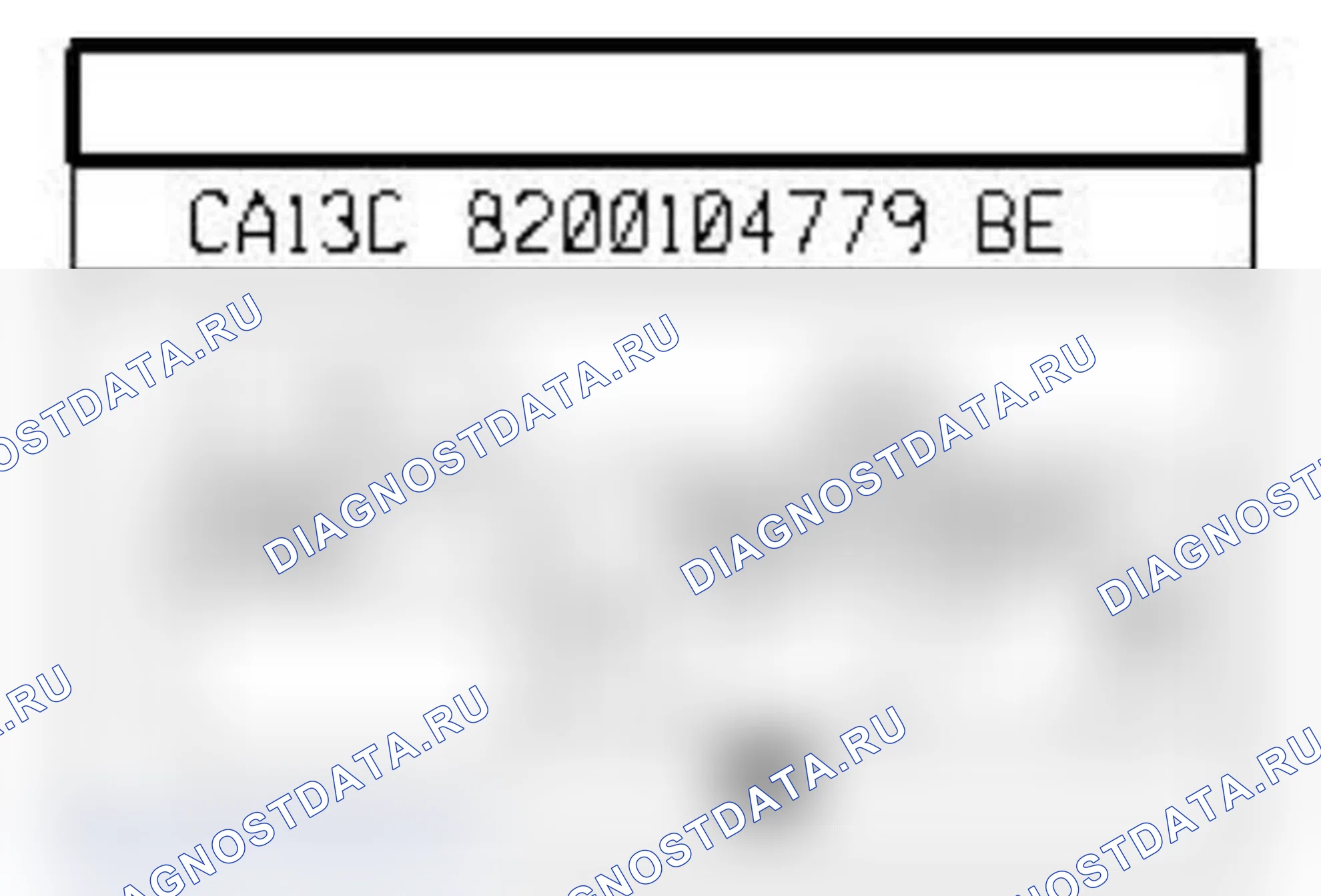 Распиновка разъёма 1765 — Температурный датчик на выходе каталитического нейтрализатора. Renault Megane II