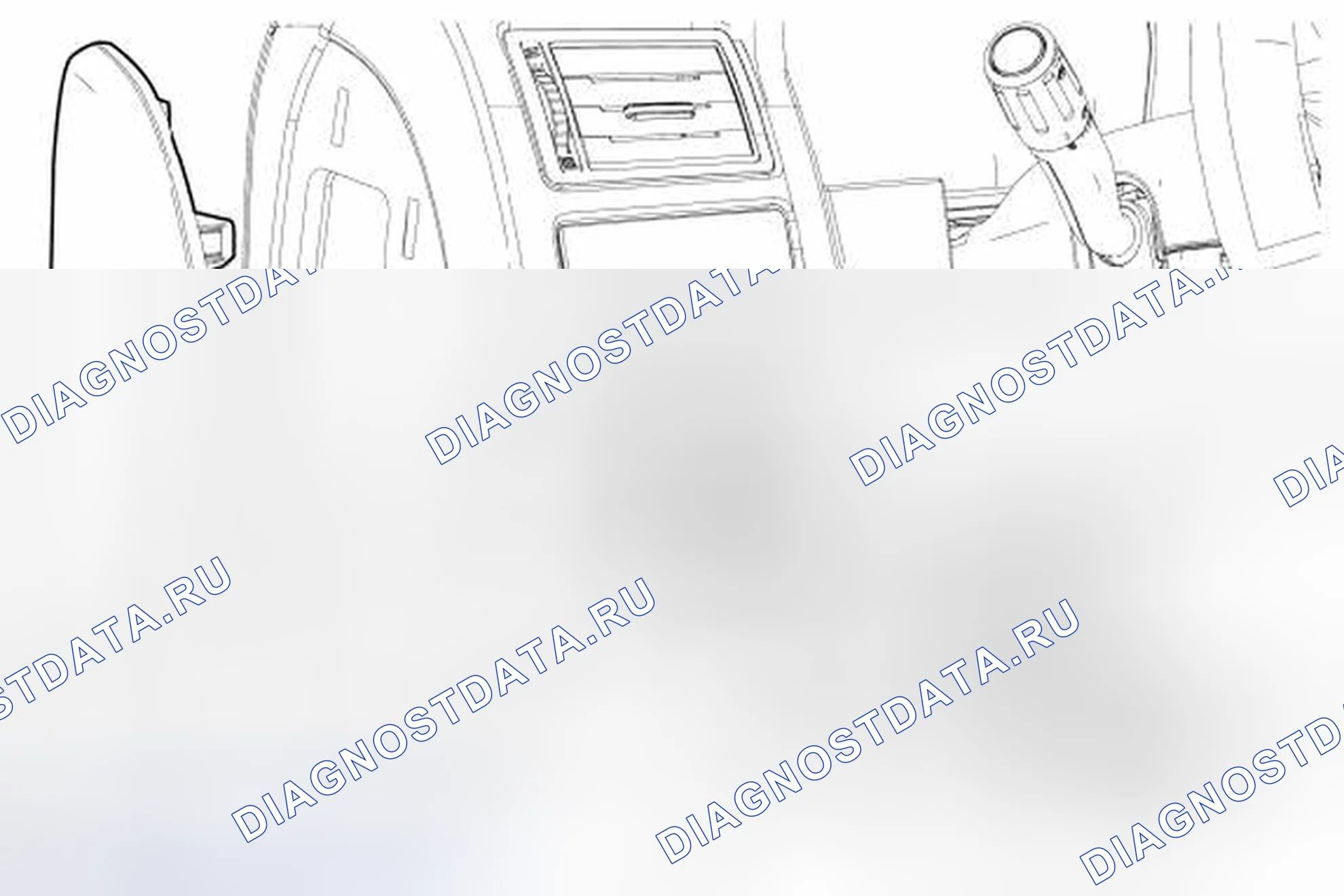 Рис. 70: Коммутатор центра обработки сообщений. Hyundai Lafesta I