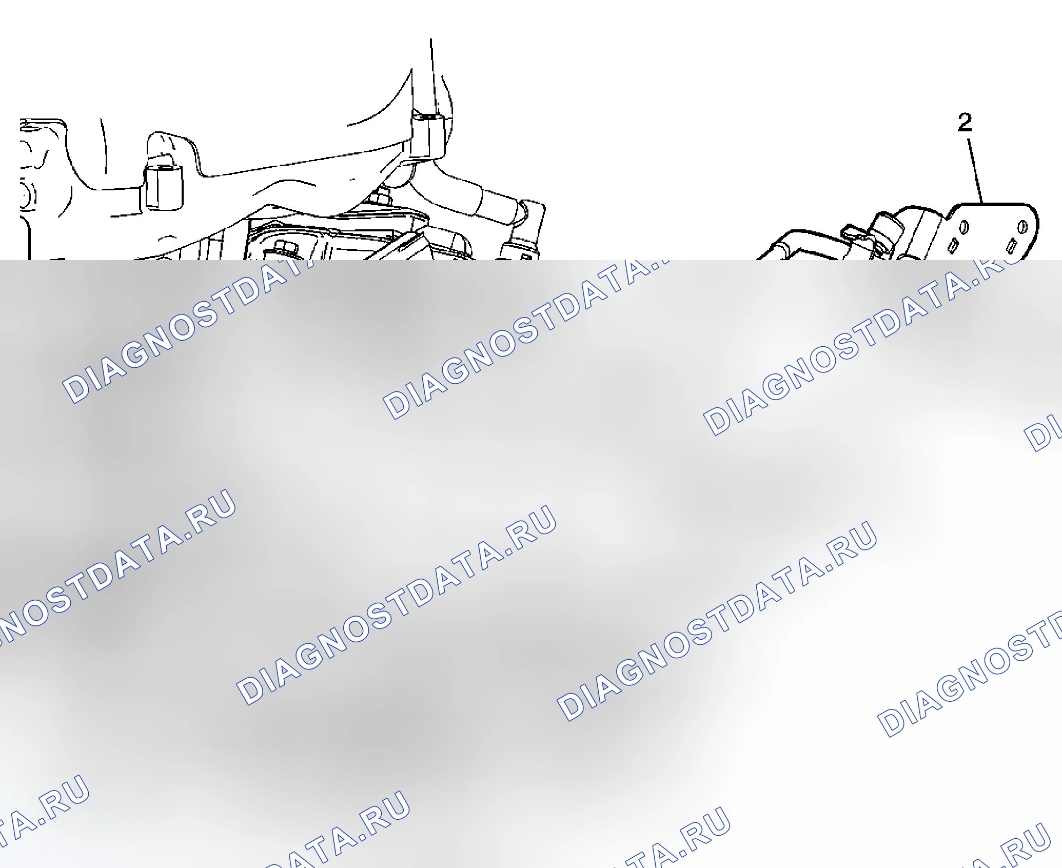 Рис. 59: Замена топливоподающей трубы (Llt). Cadillac CTS II