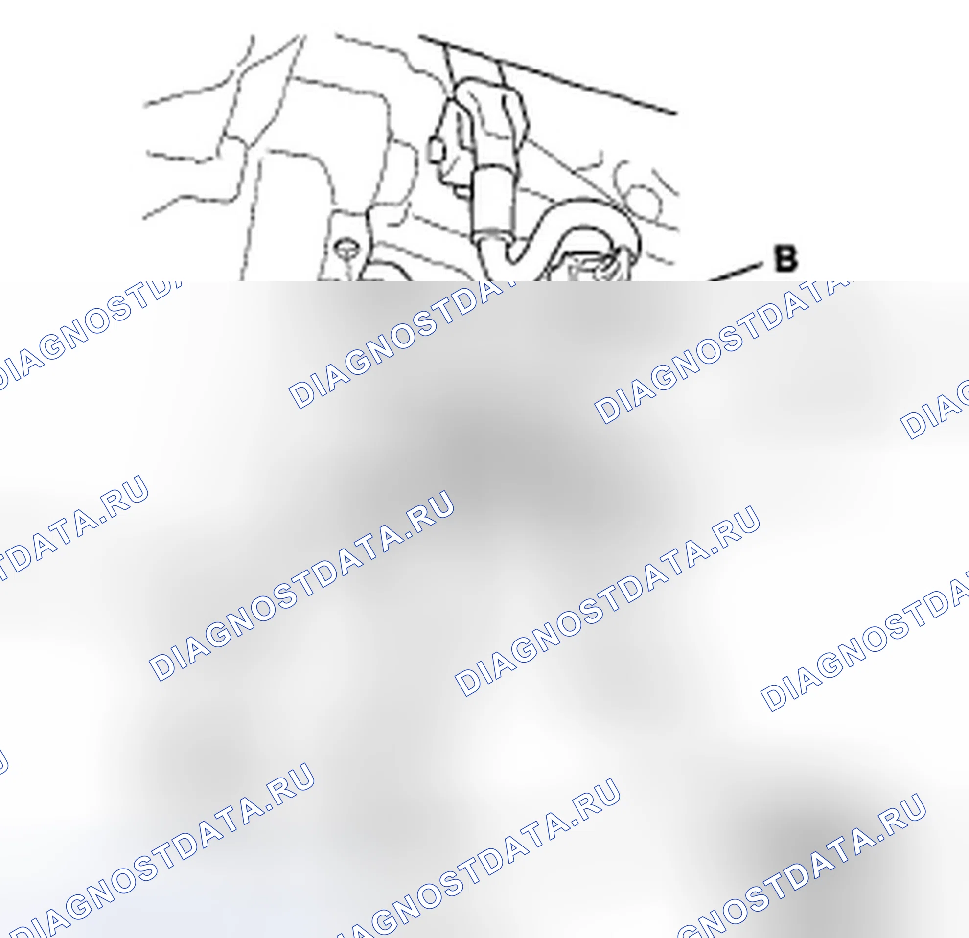 Рис. 253: Замена датчика Ckp. Honda Accord VIII