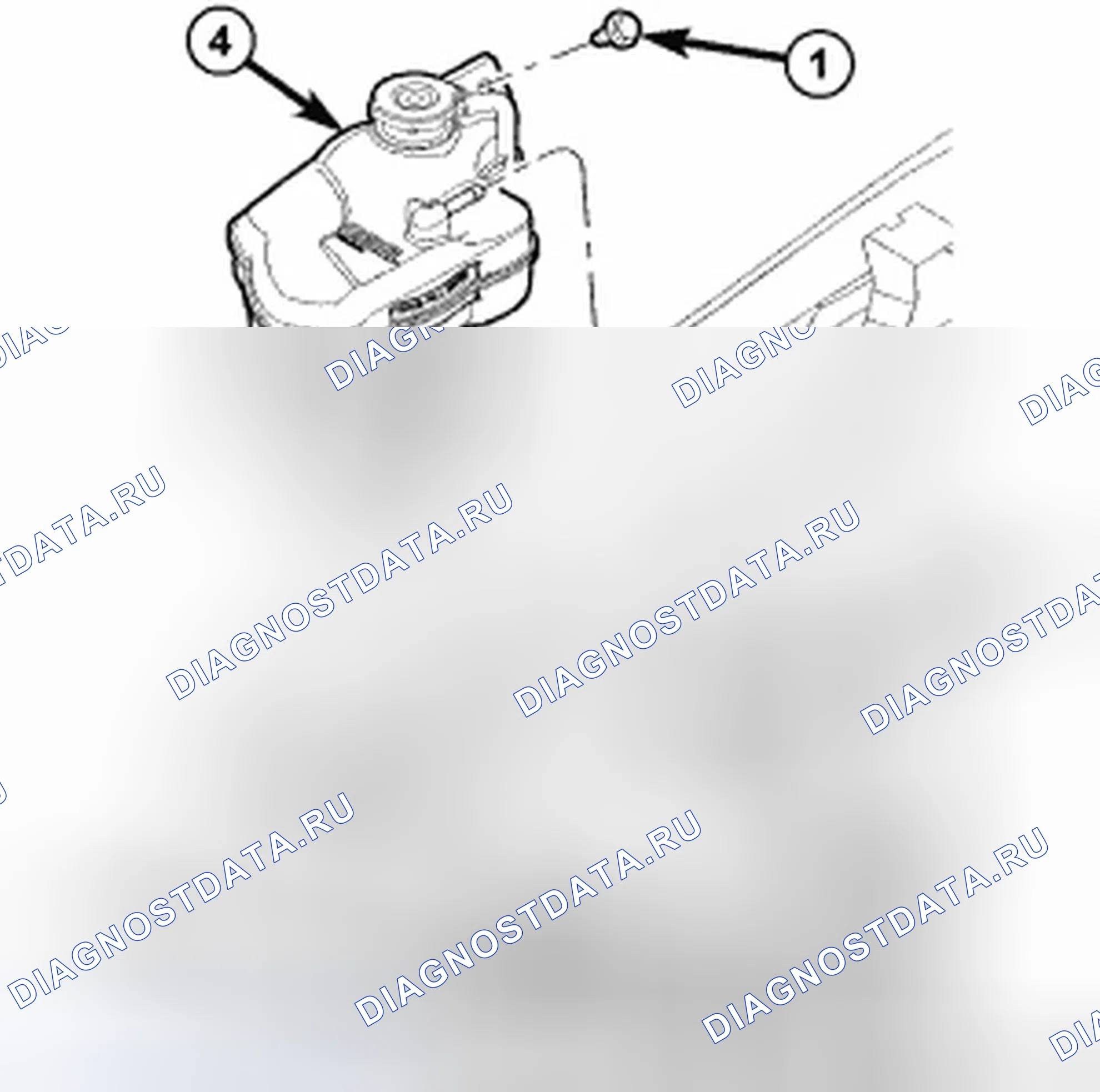 Рис. 30: НАПОРНАЯ СИСТЕМА. Dodge Avenger II