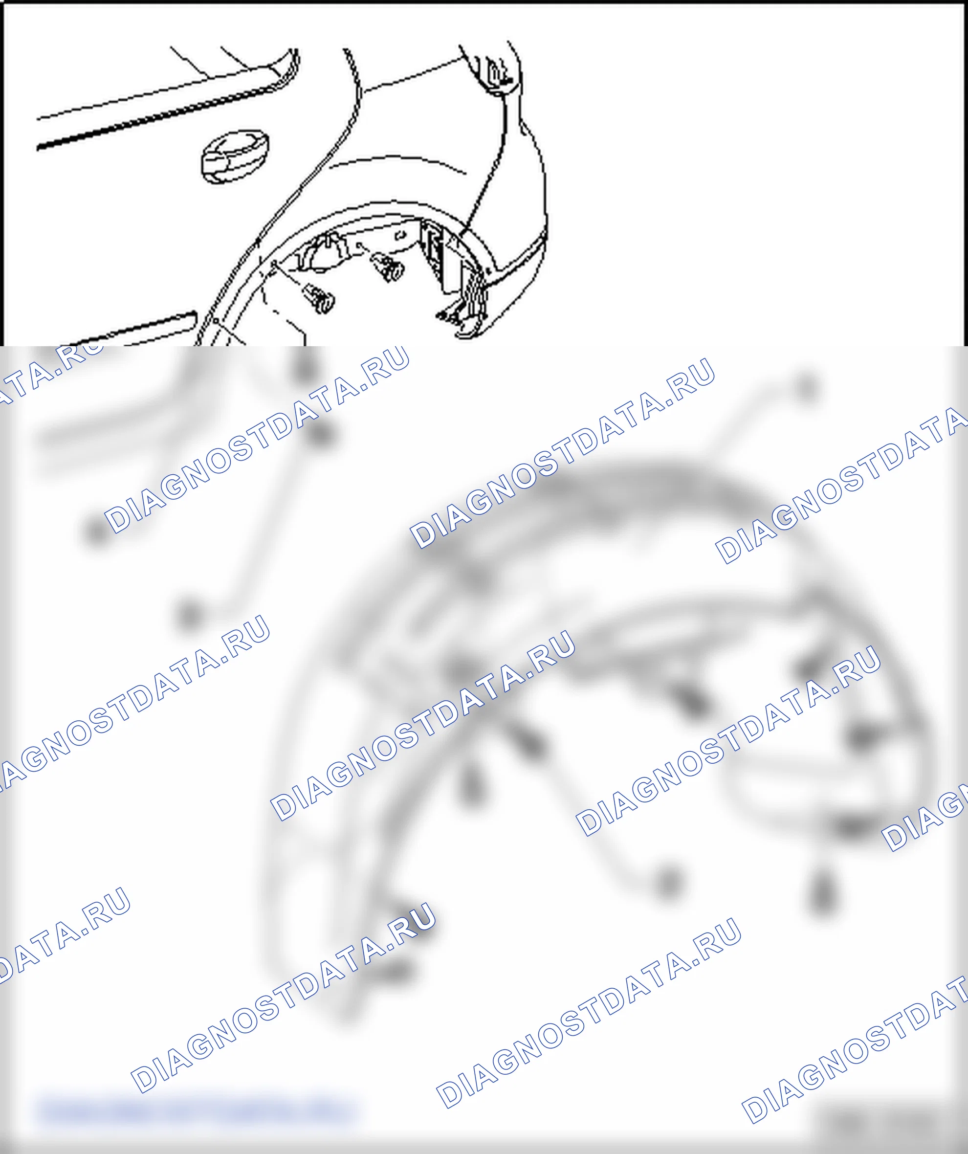 Подкрылок. Volkswagen Golf Plus I