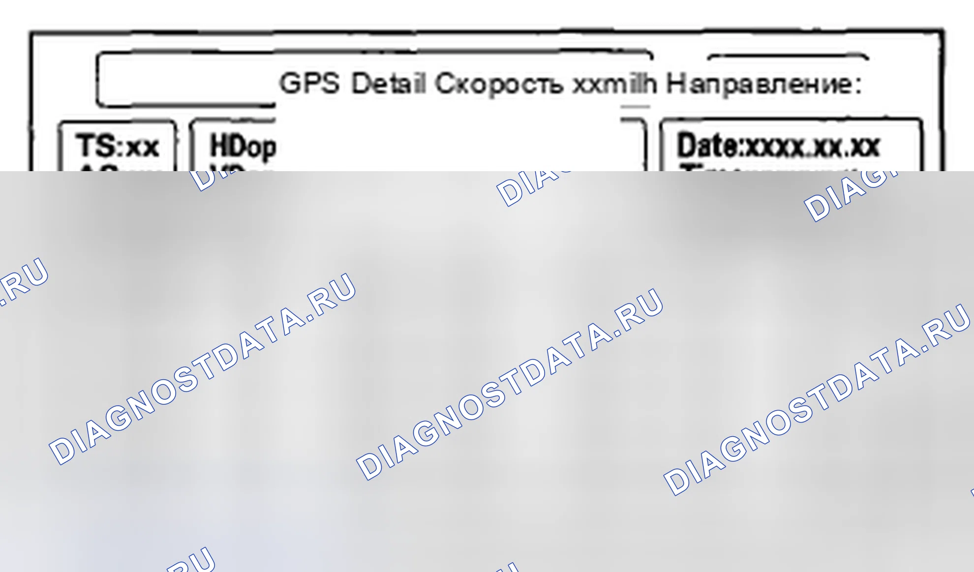 Рис. 109: Детализация GPS. Honda Insight ZE2 рестайлинг