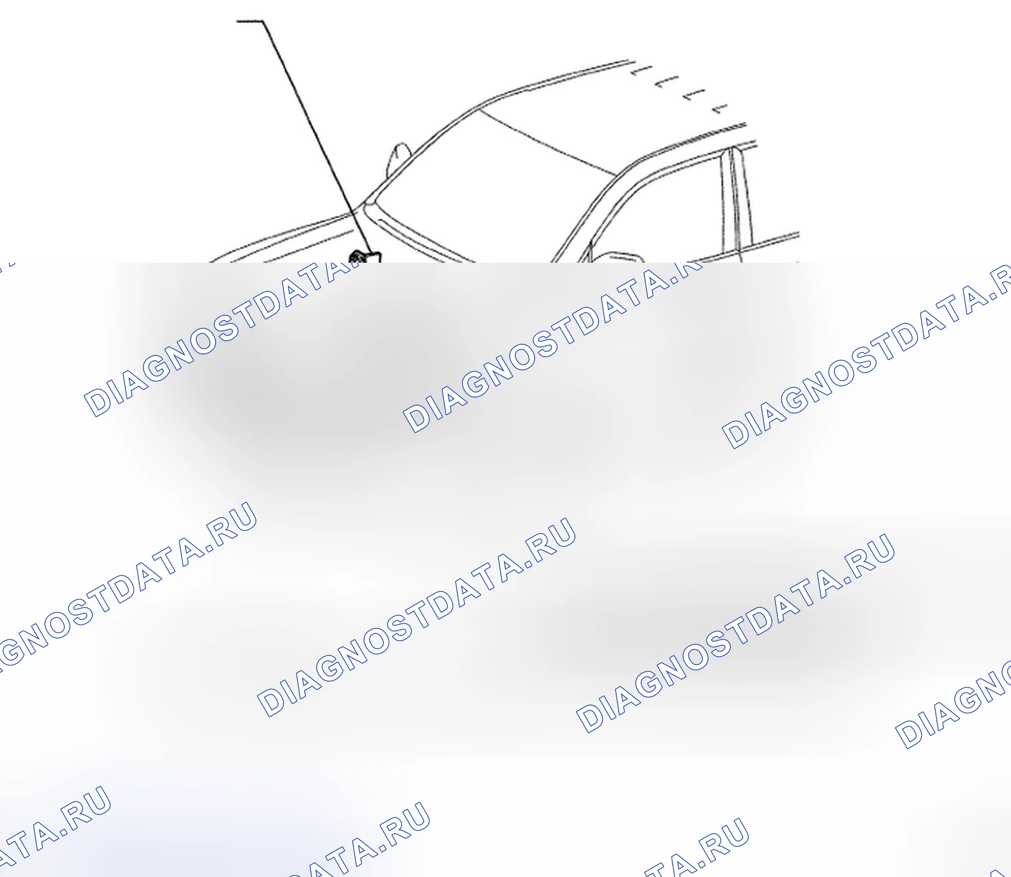 Рис. 1: РАСПОЛОЖЕНИЕ ДЕТАЛЕЙ. Toyota Land Cruiser 200
