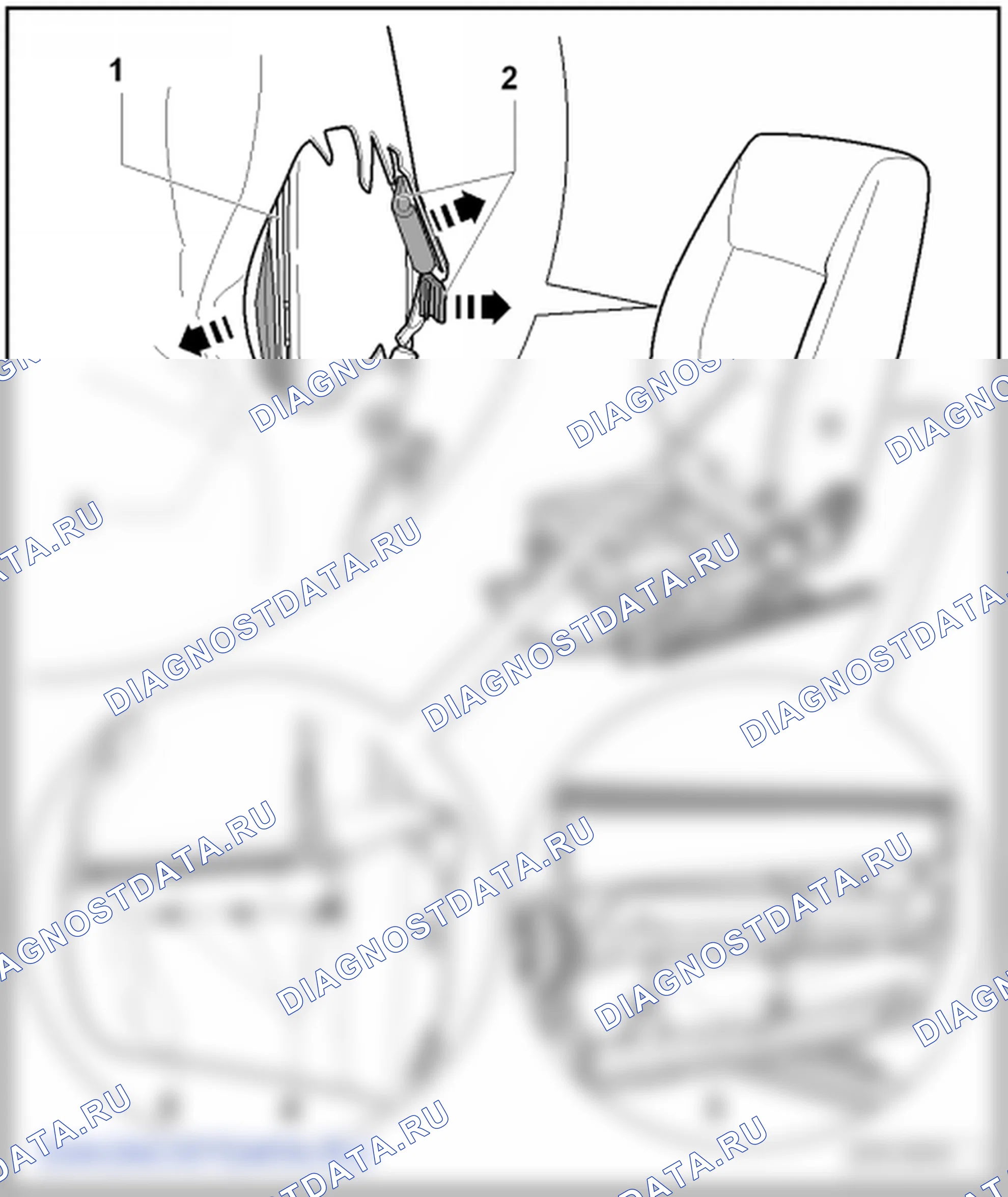 Подушки и обивки передних сидений. Volkswagen Transporter T5