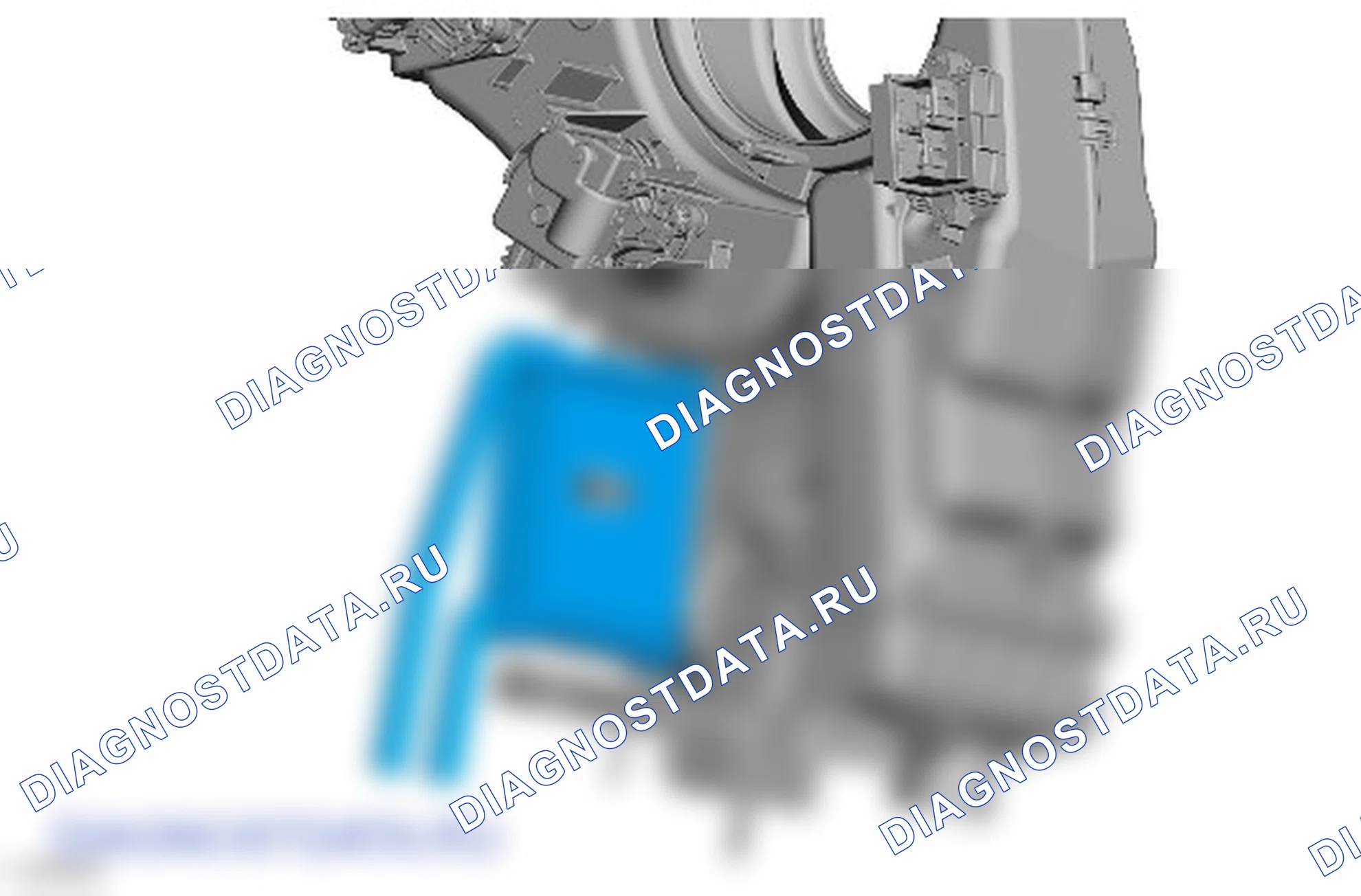 Как снять и установить радиатор заднего отопителя. Ford Galaxy III