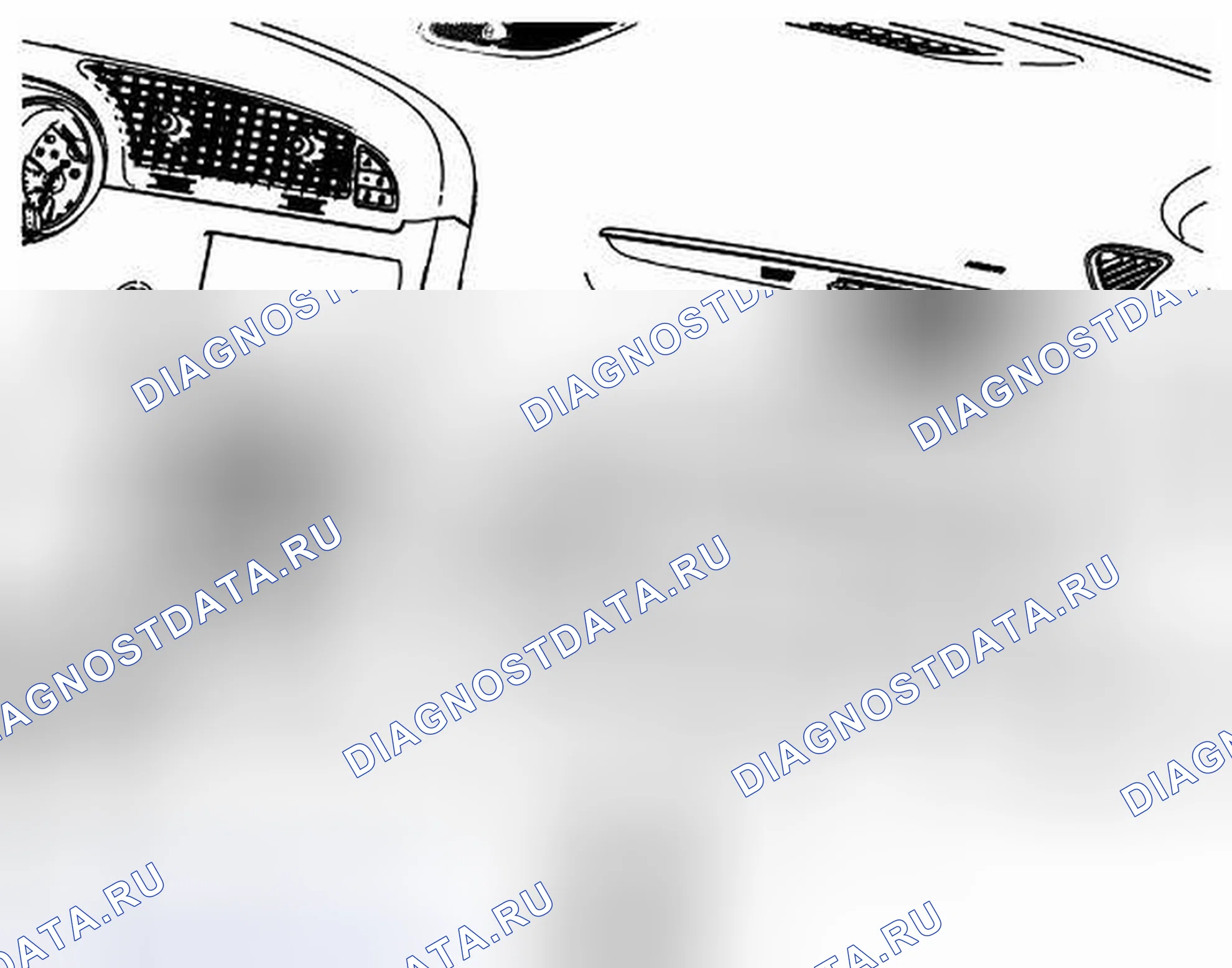 Рис. 39: Замена дверного отсека приборной панели. Kia Optima I