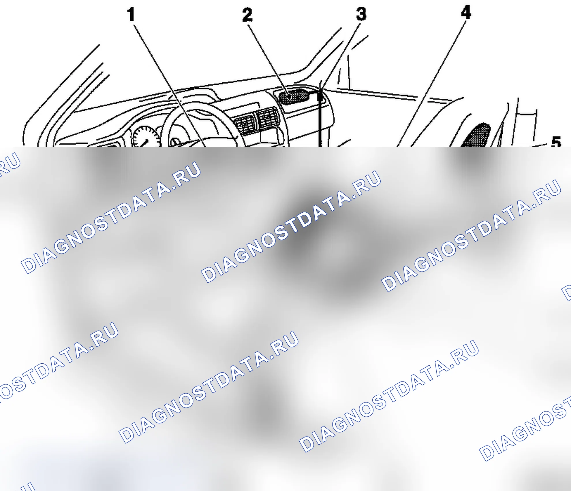Боковые подушки безопасности. Opel Sintra I