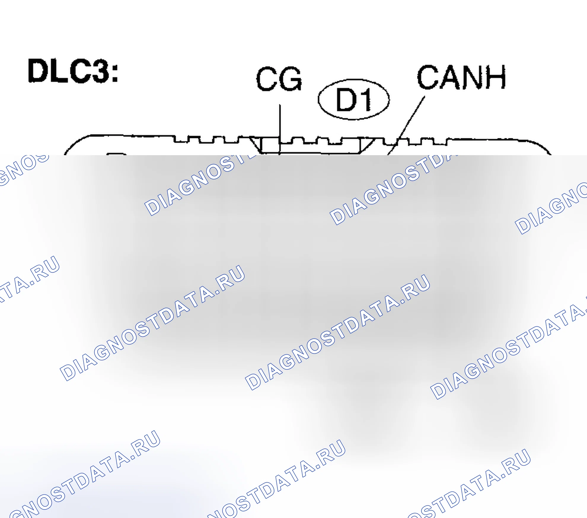 Рис. 8: КЛЕММЫ ЭБУ. Toyota Corolla IX рестайлинг