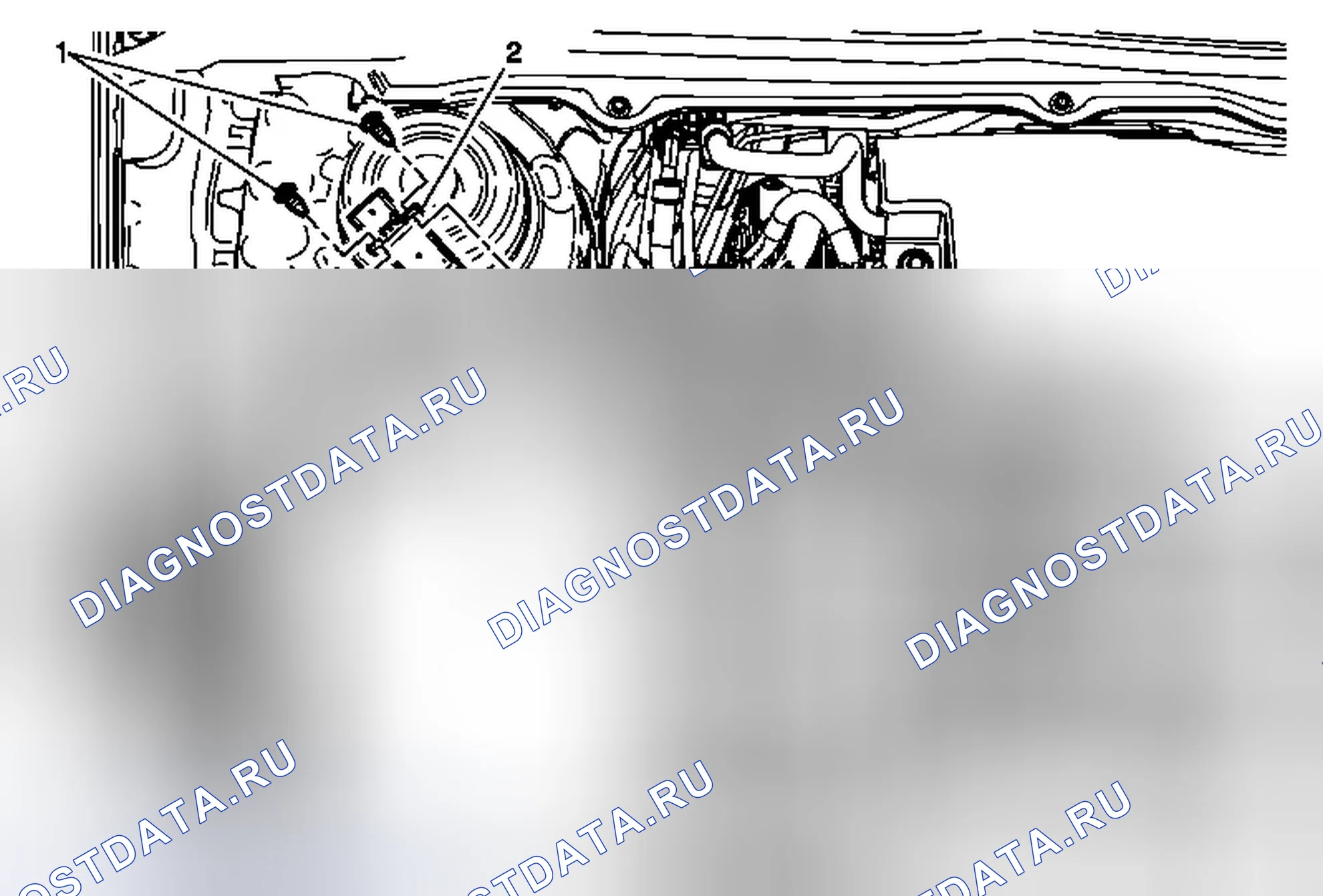 Рис. 53: Датчик массового расхода воздуха с заменой датчика температуры всасываемого воздуха (Lkw). Chevrolet Malibu VIII рестайлинг