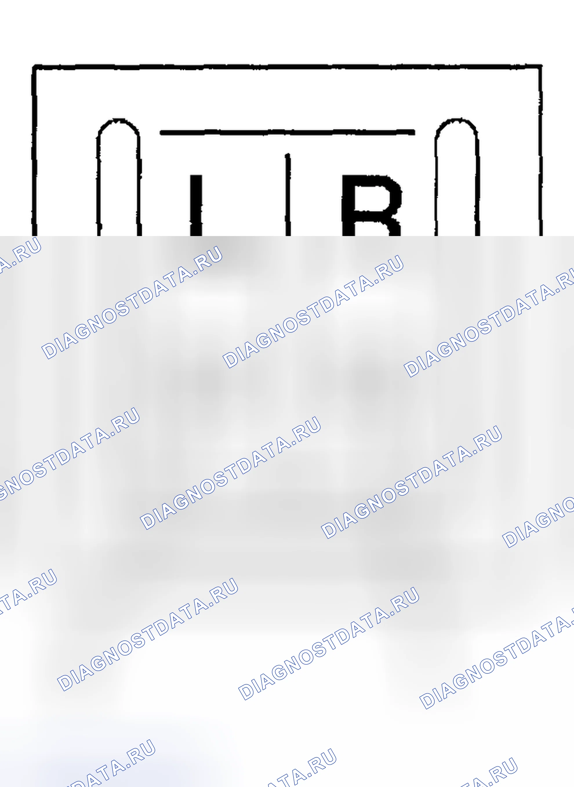 Рис. 1067: Монтаж выпускного коллектора - слева (с RPO NC1 или NF7). Hyundai Terracan I