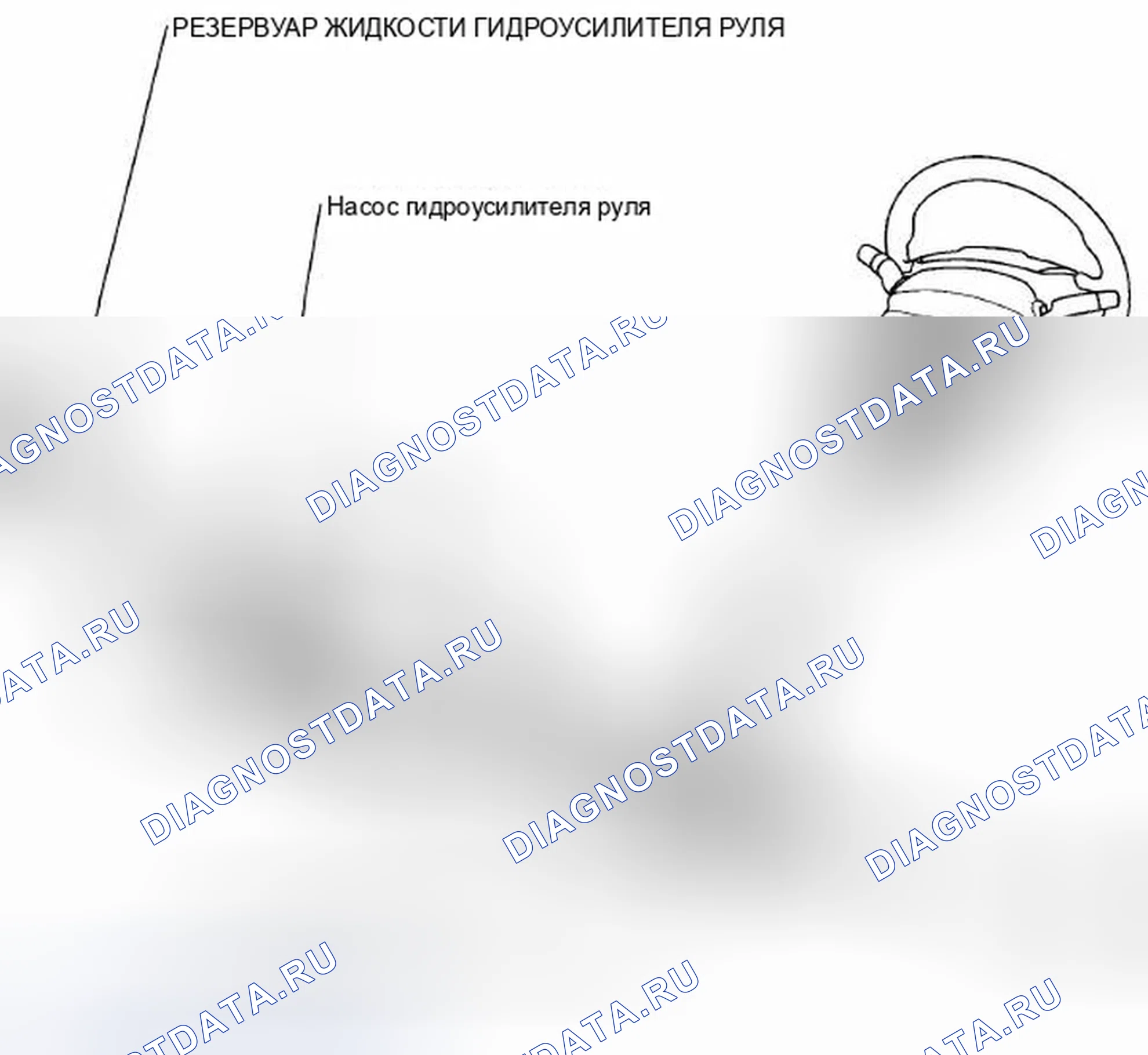 Рис. 319: Указатель расположения компонентов. Honda Civic VIII