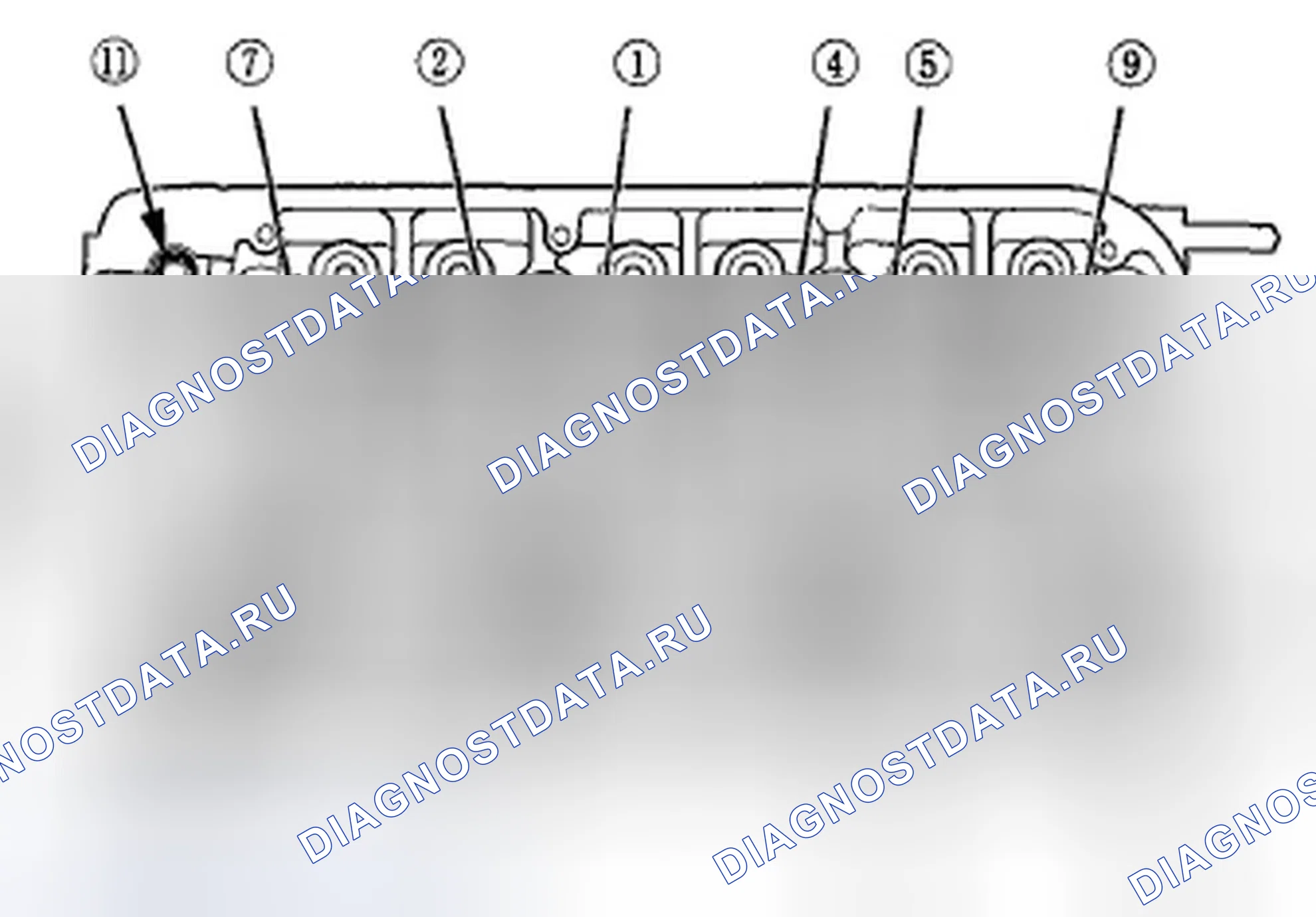 Рис. 177: Проверка распределительного вала. Acura TSX II