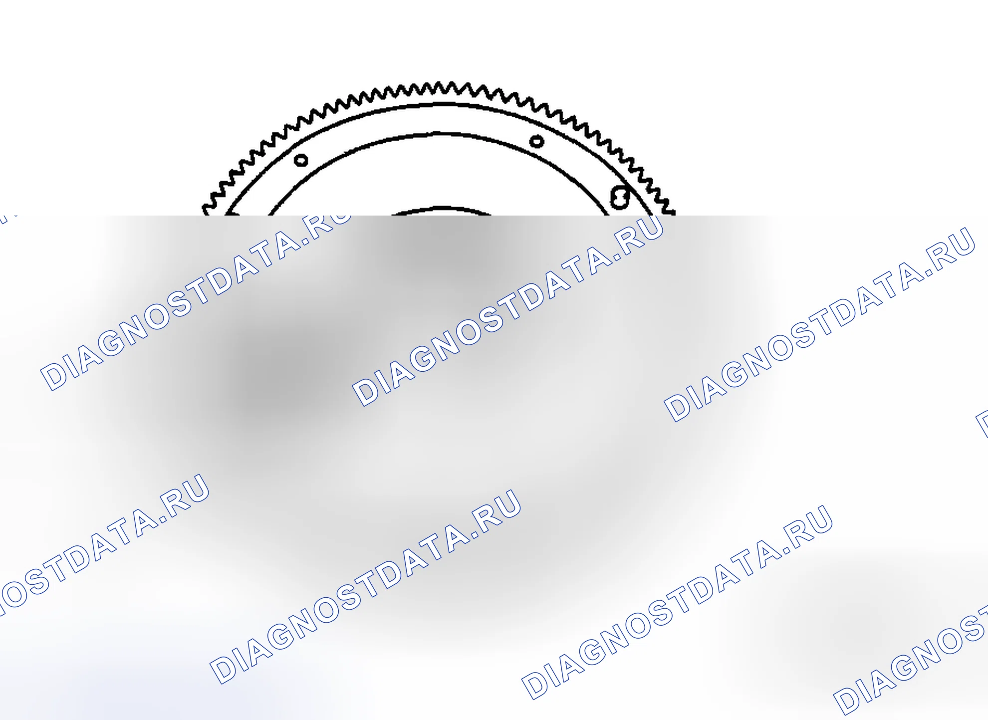 Рис. 5: ОСМОТР МАХОВИКА. Mazda 5 I