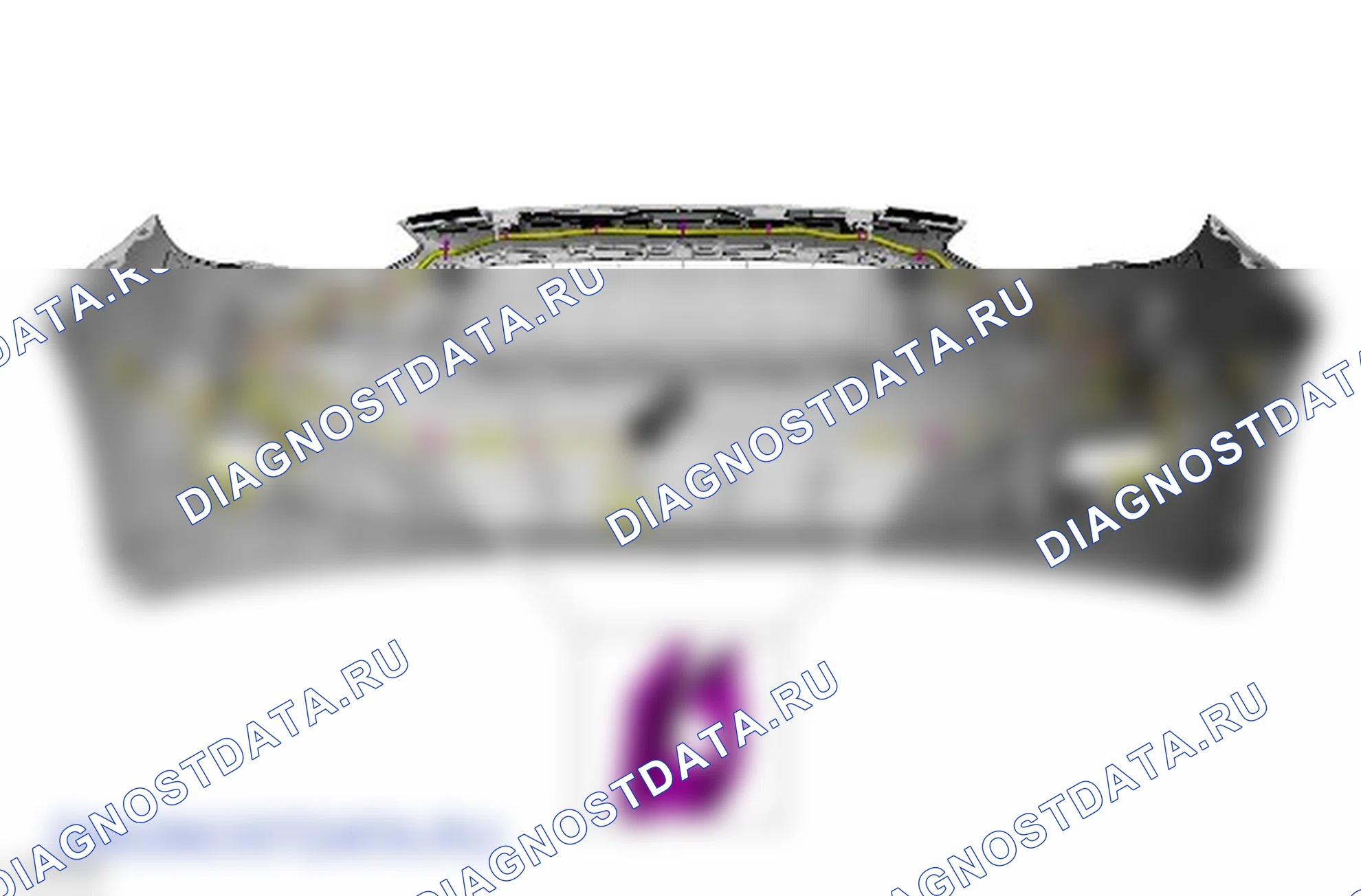 Разборка и сборка кожуха переднего бампера. Ford Grand C-MAX II рестайлинг