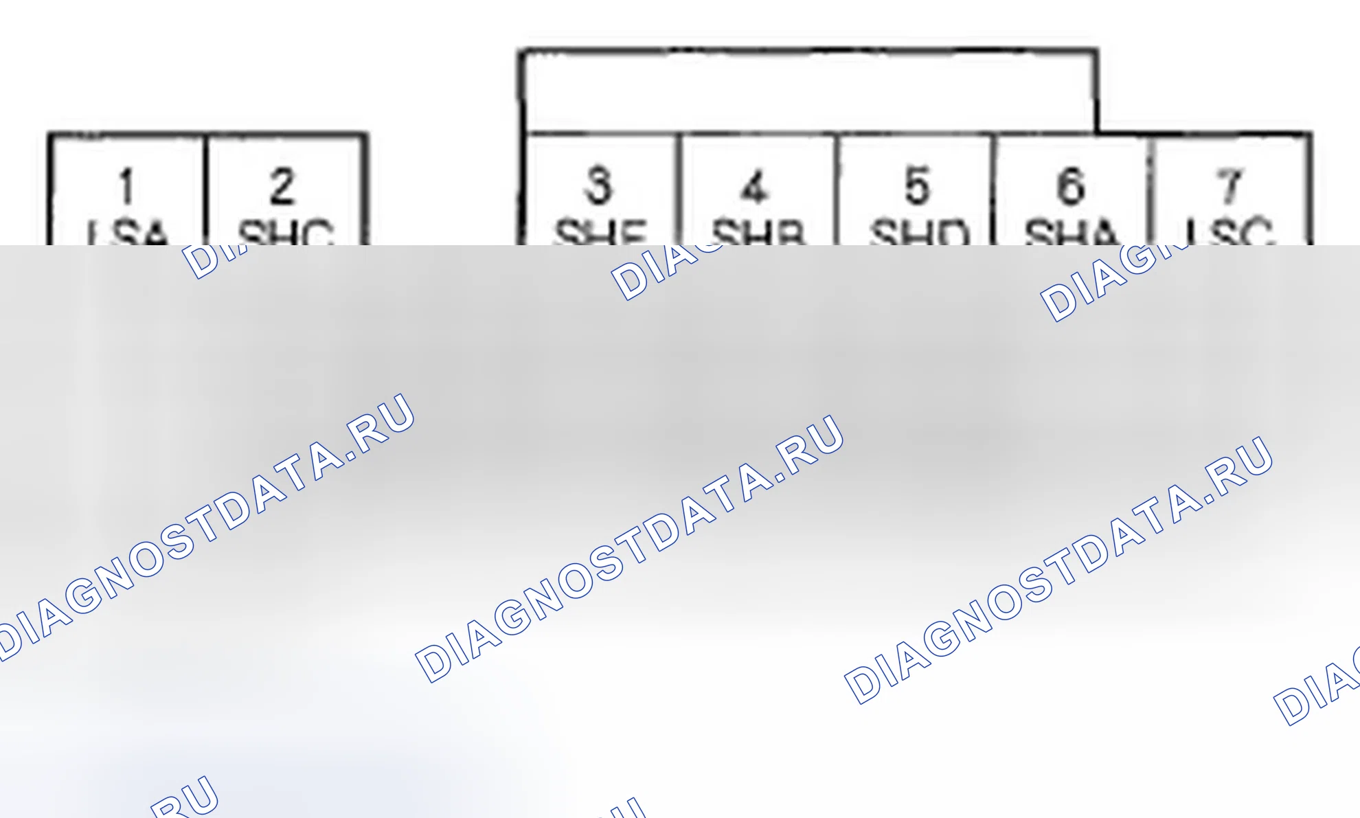 Рис. 17: Входы и выходы ИКМ разъема C (22P). Acura TSX I