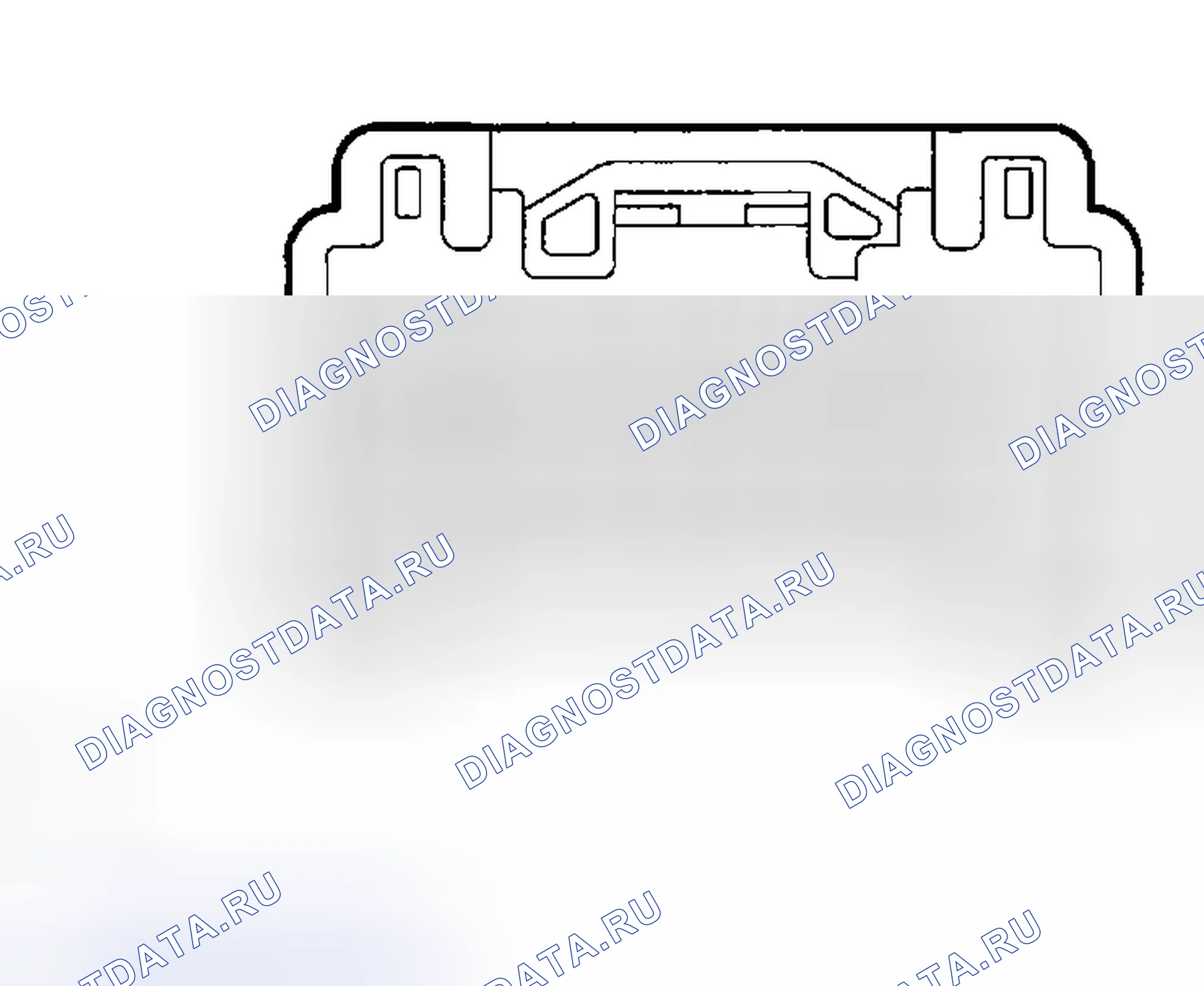 Рис. 11: КЛЕММЫ ЭБУ. Toyota Highlander I