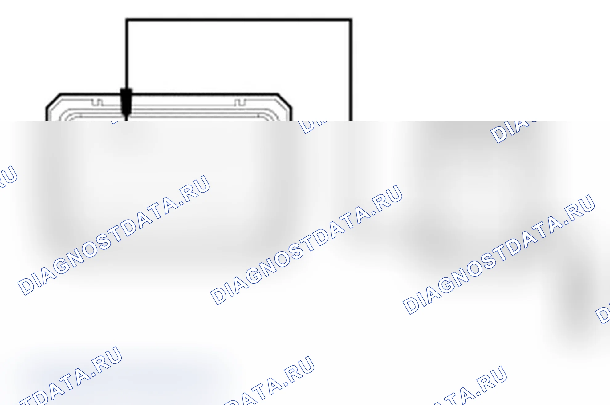 Рис. 13: диагностический тест B: расшифровка кода ошибки P0504, P0572, P0573 ИЛИ P1703. Ford Edge I рестайлинг