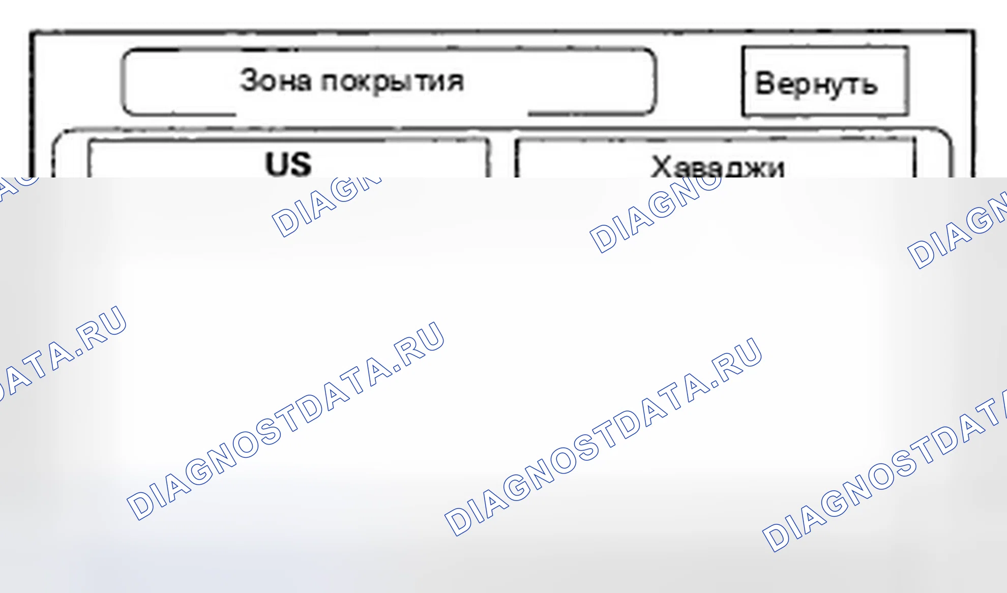 Рис. 91: Зона покрытия. Honda Civic VIII рестайлинг