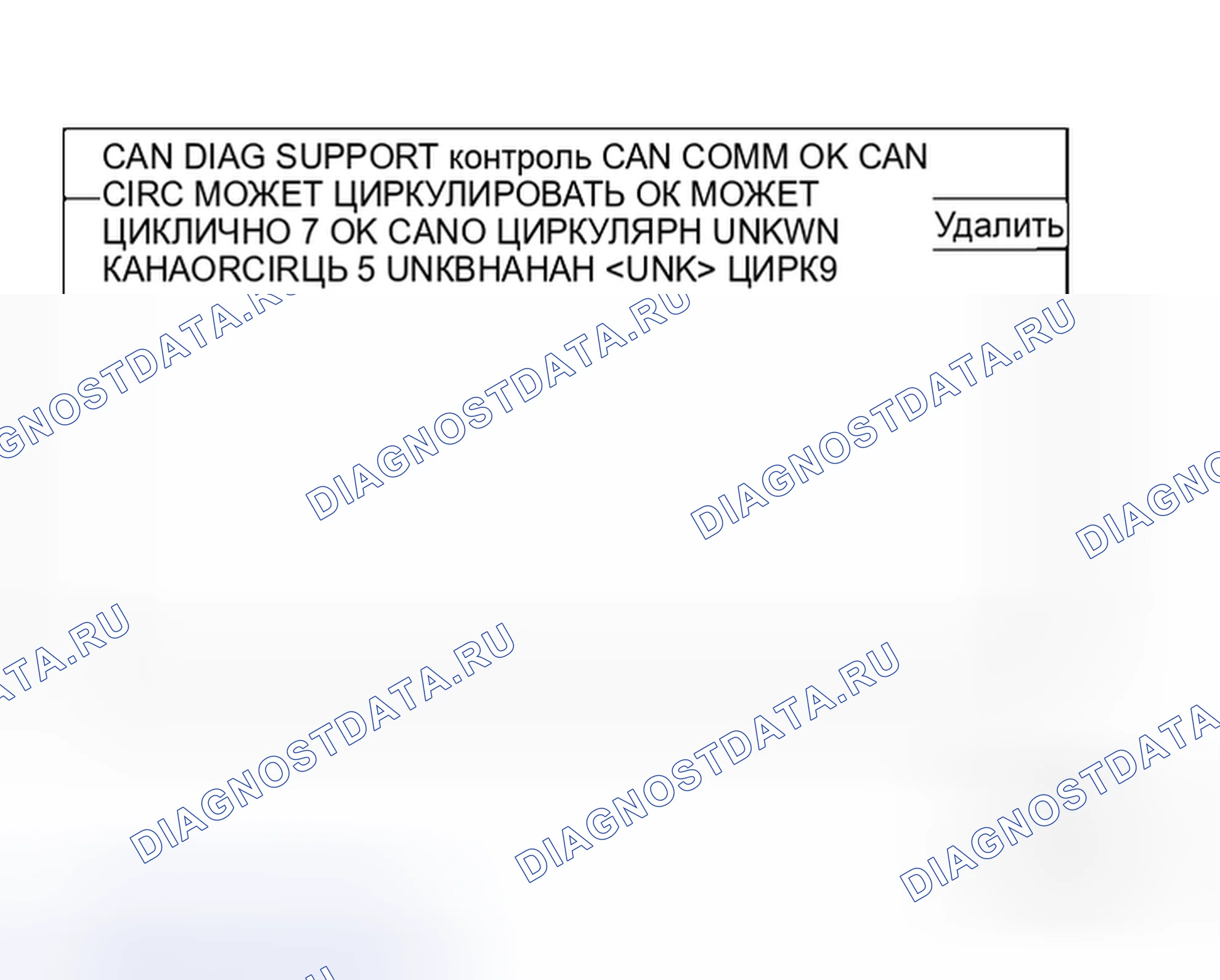 Рис. 61: Проверка линии связи CAN. Honda Mobilio Spike I