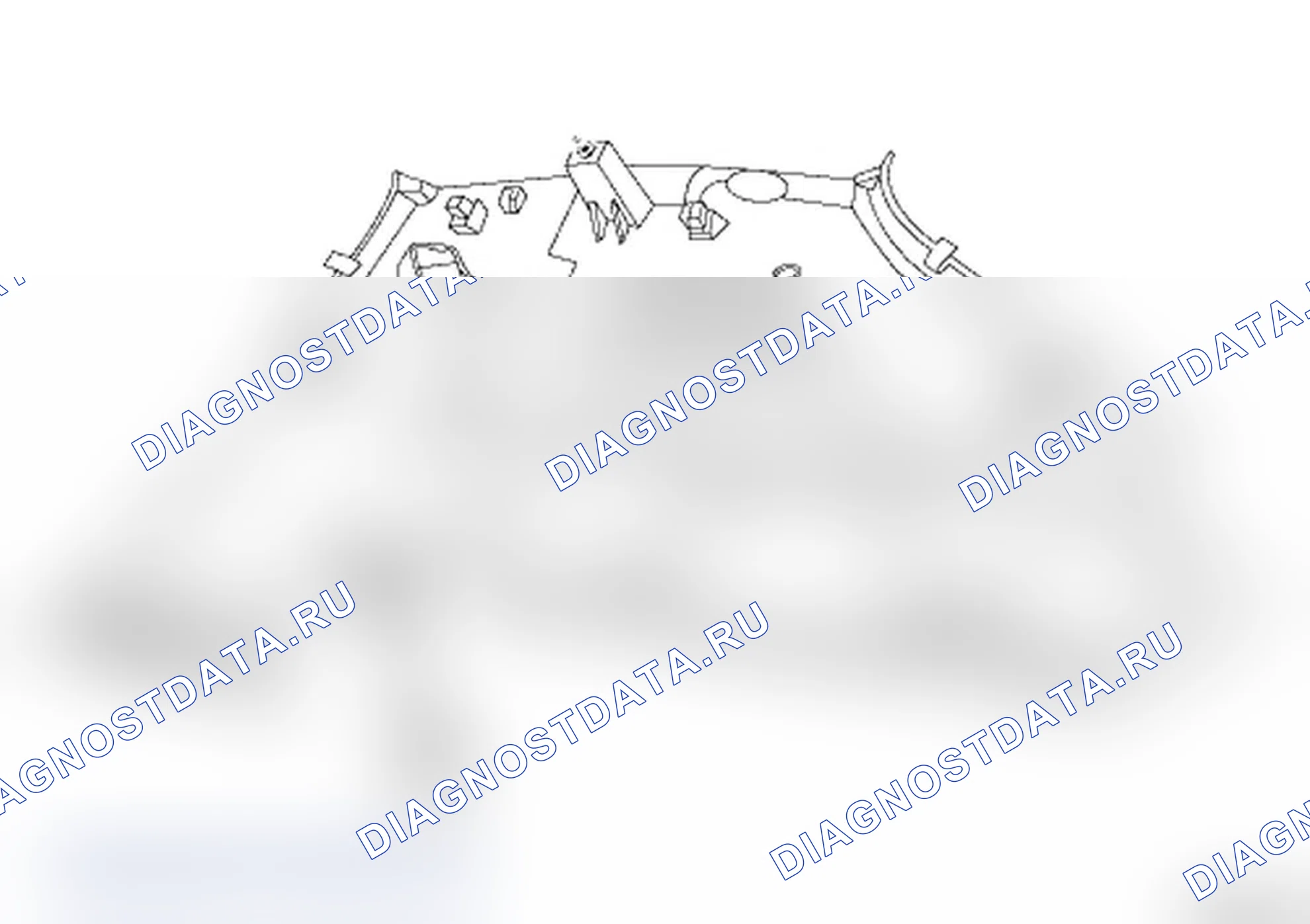 Облицовка боковины. Renault Megane III
