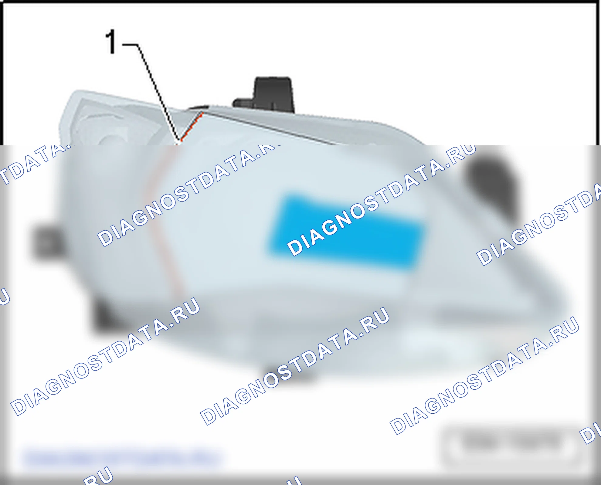 Основные фары. SEAT Ibiza IV