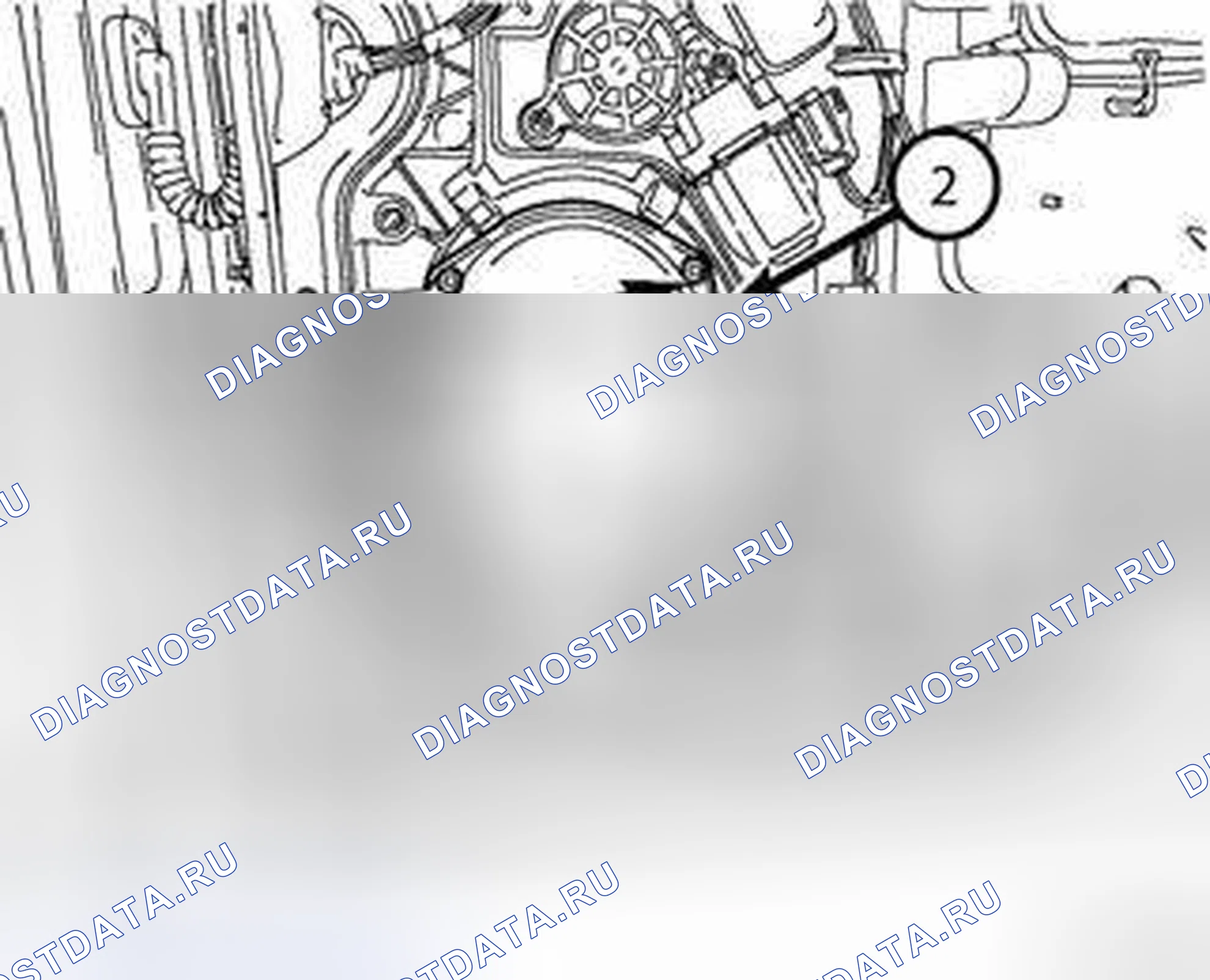 Рис. 33: ДИНАМИК ЗАДНЕЙ ДВЕРИ. RAM 1500 IV