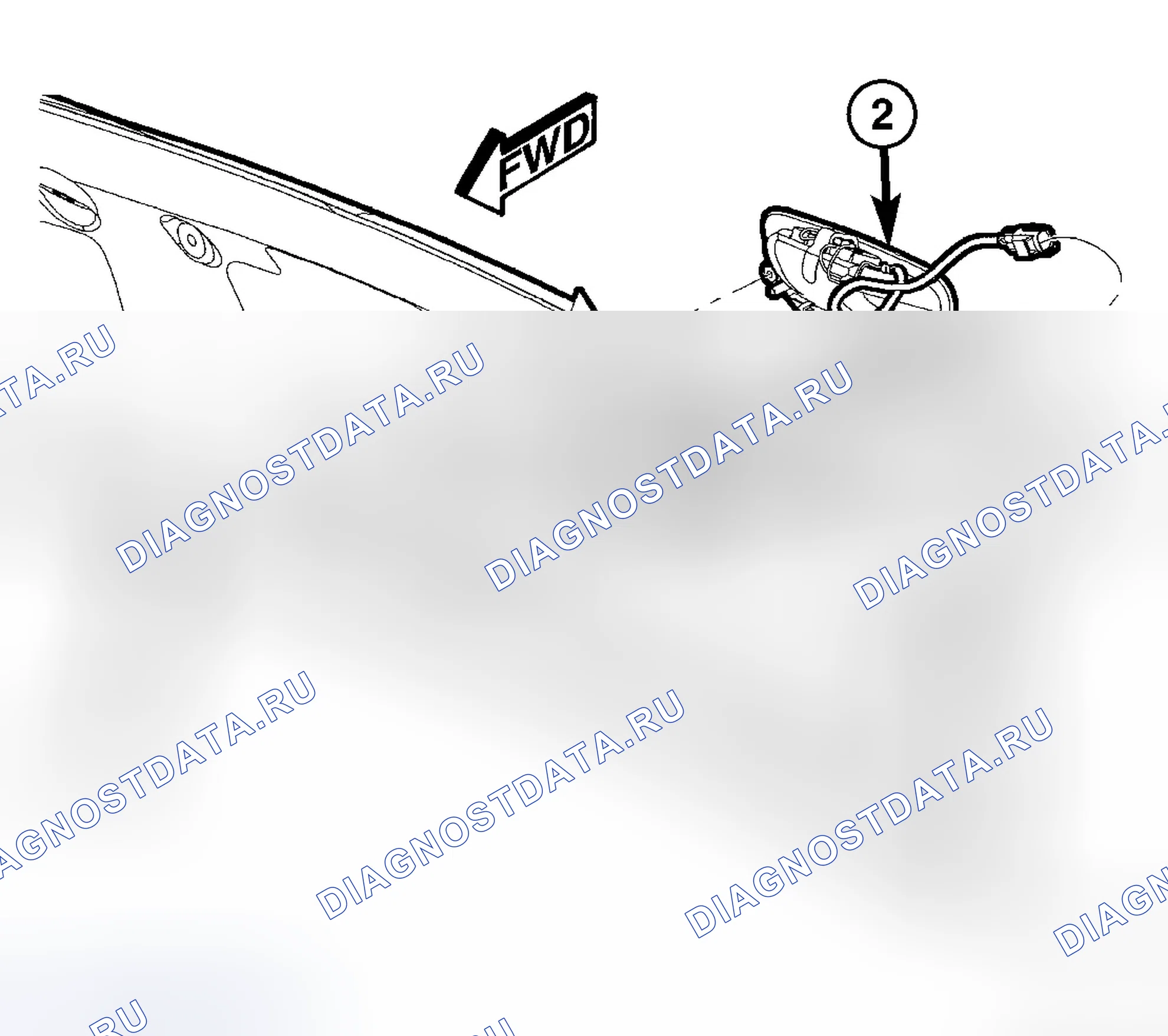 Рис. 187: ДЕМОНТАЖ. Dodge Magnum I