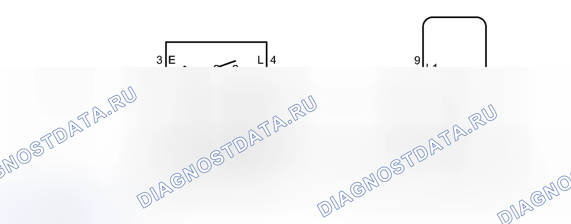 Рис. 5: электросхема. Toyota Prius C I