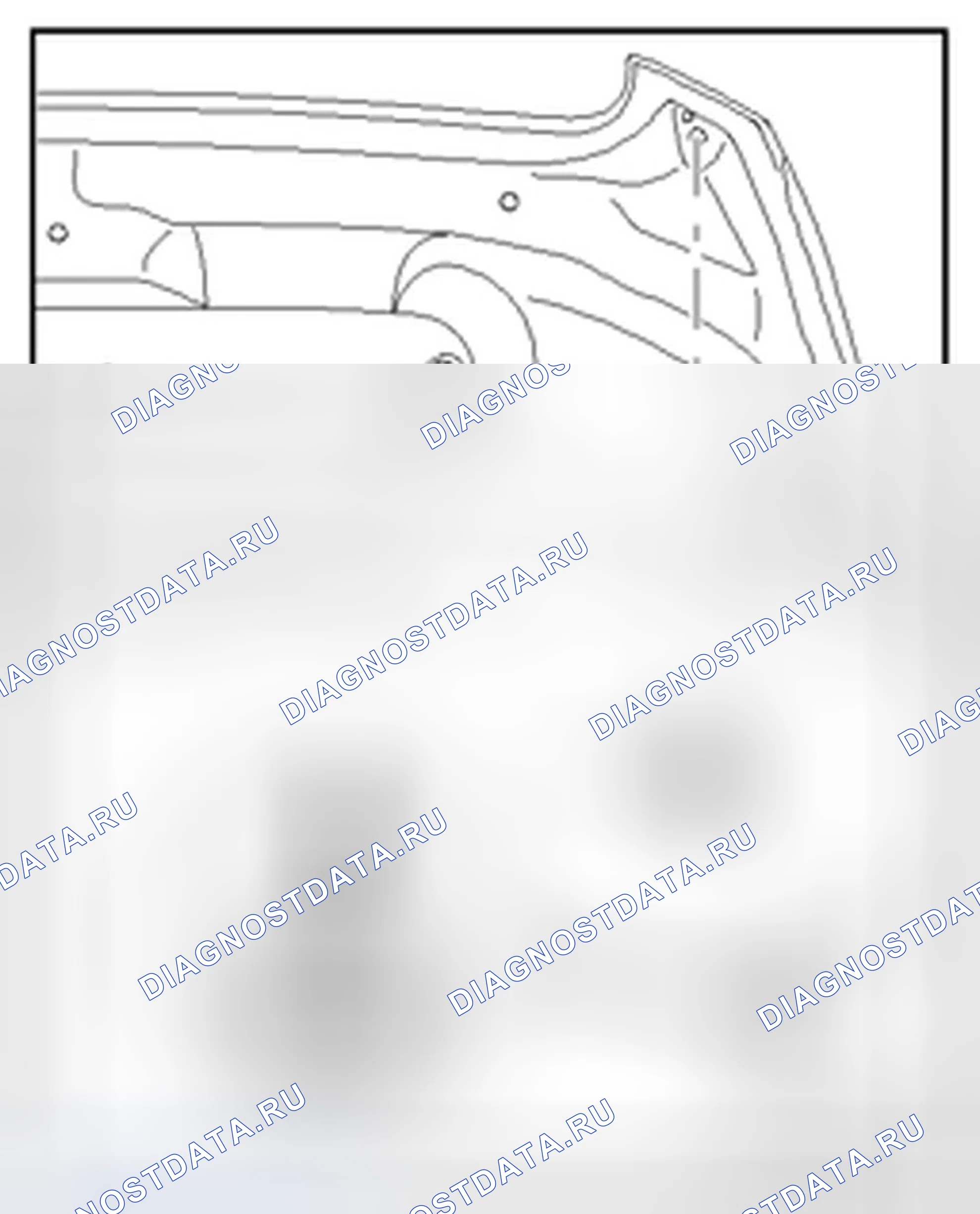 Рис. 8: Стопорный буфер регулировки высоты. Audi A6 С6