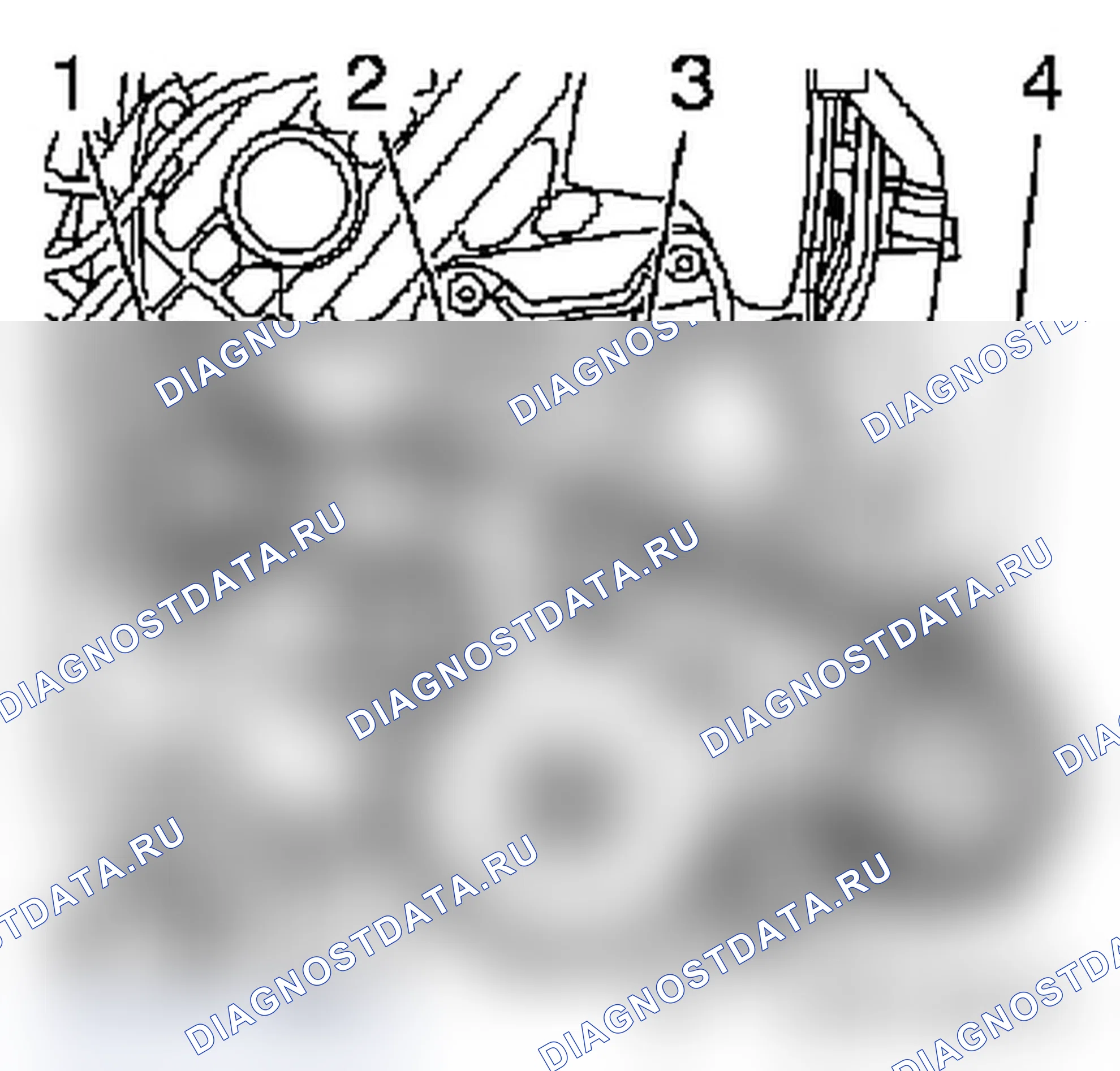 Поликлиновый ремень - дизельные двигатели Z 19 DT OHC и Z 19 DTH DOHC. Opel Signum I рестайлинг