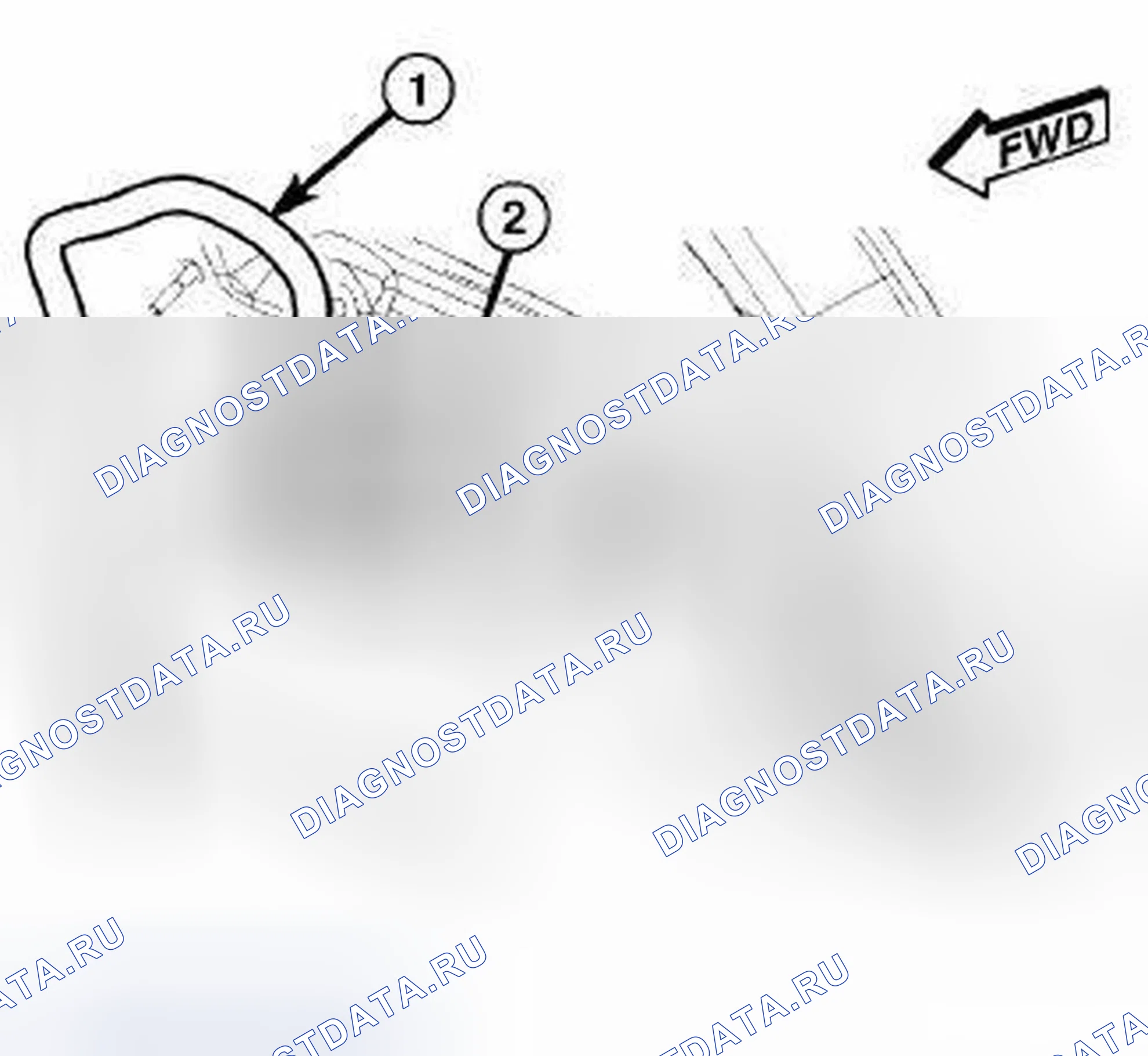 Рис. 30: ДЕМОНТАЖ. Chrysler Town & Country V рестайлинг