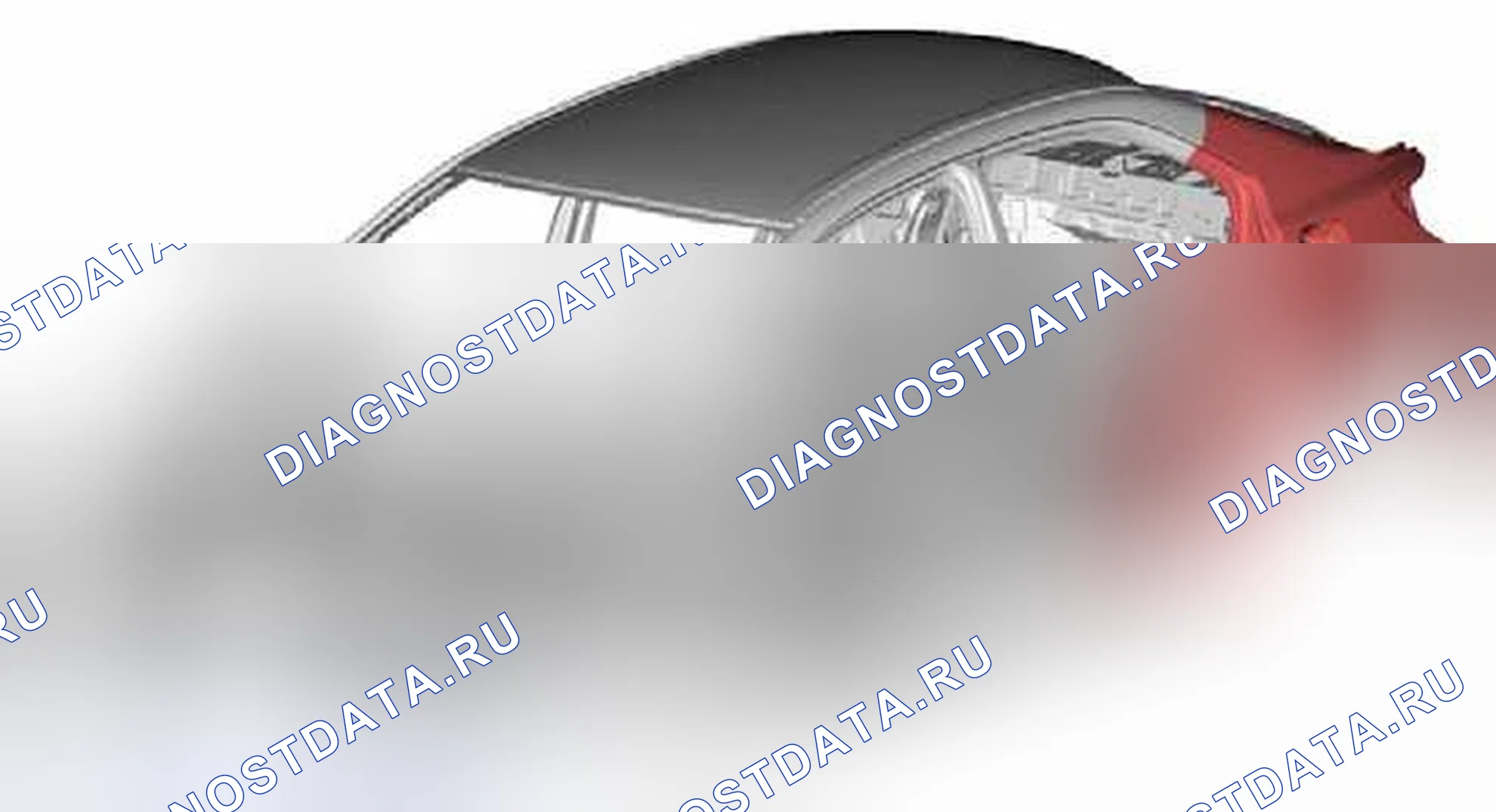 Рис. 151: Демонтаж и монтаж наружной панели четверти стойки. Suzuki Kizashi I