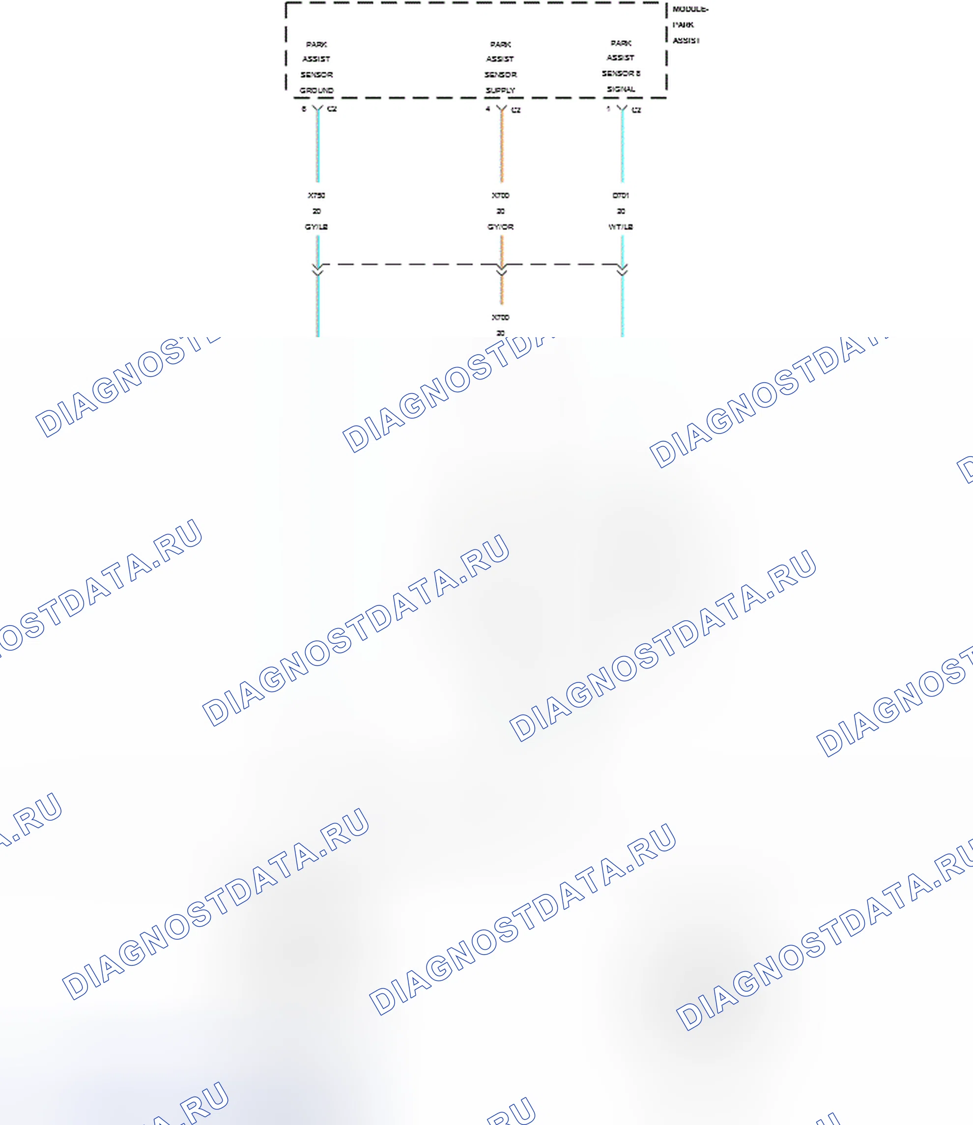 Рис. 1: B1295-11-PTS датчик 8 - замыкание на массу. Dodge Journey I рестайлинг