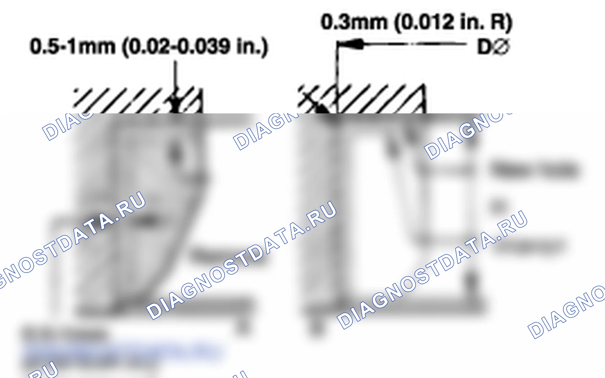 Проверка головки блока цилиндров. Hyundai Accent LC