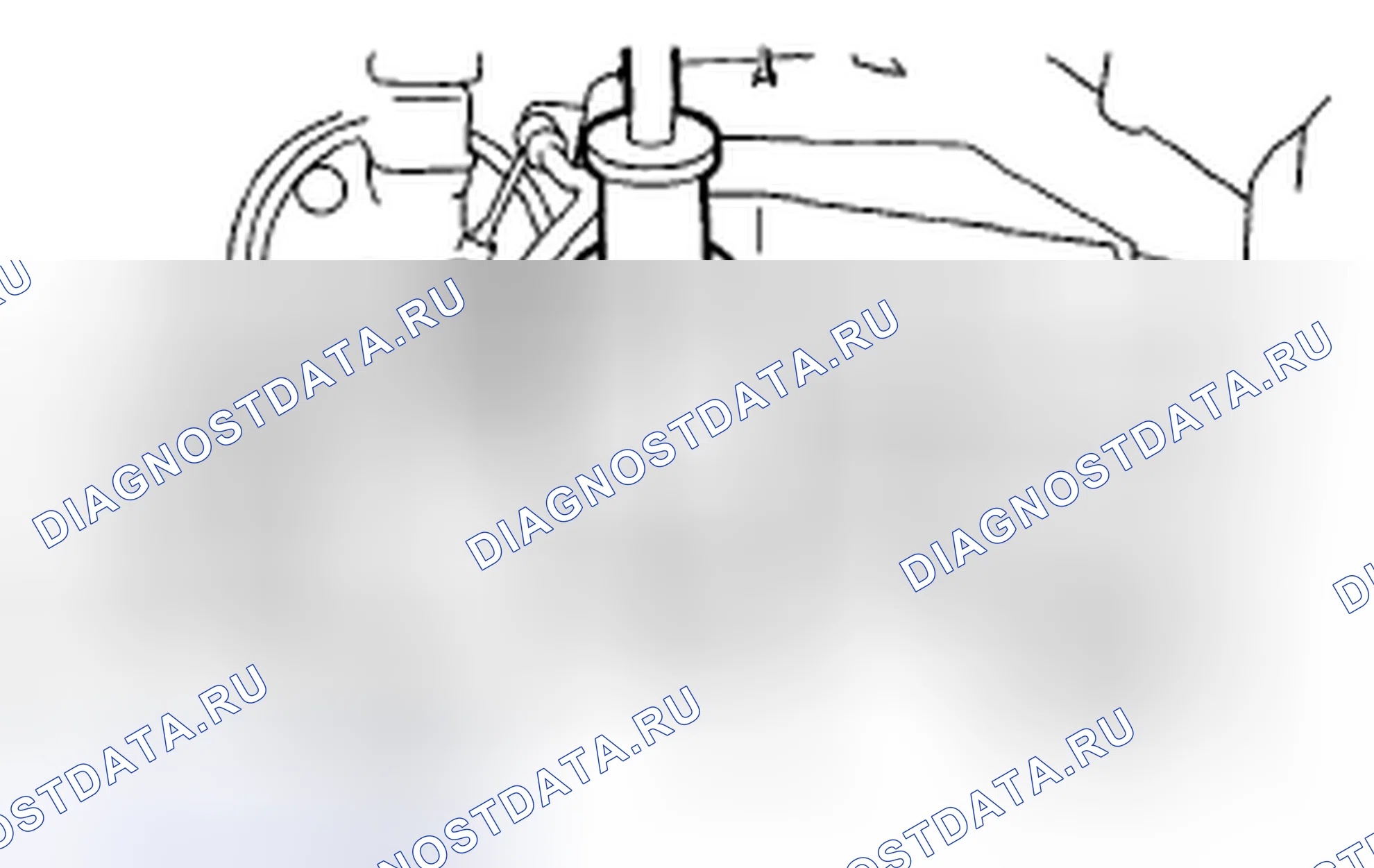 Рис. 9: ПРОВЕРКА подъёма и домкратных точки — общей информации. Subaru Tribeca WX рестайлинг