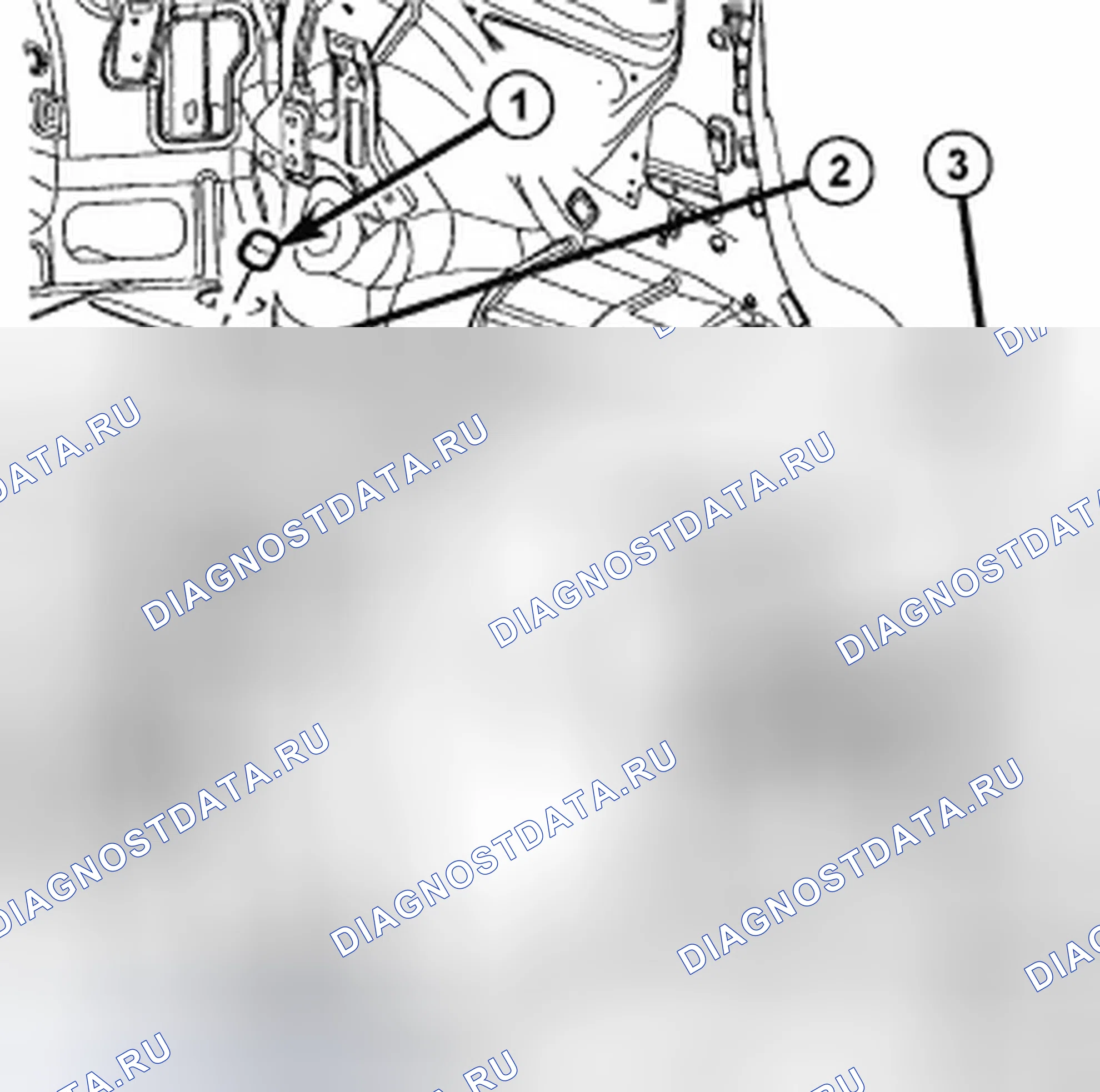 Рис. 407: Сиденье-SECOND ROW. Jeep Commander I