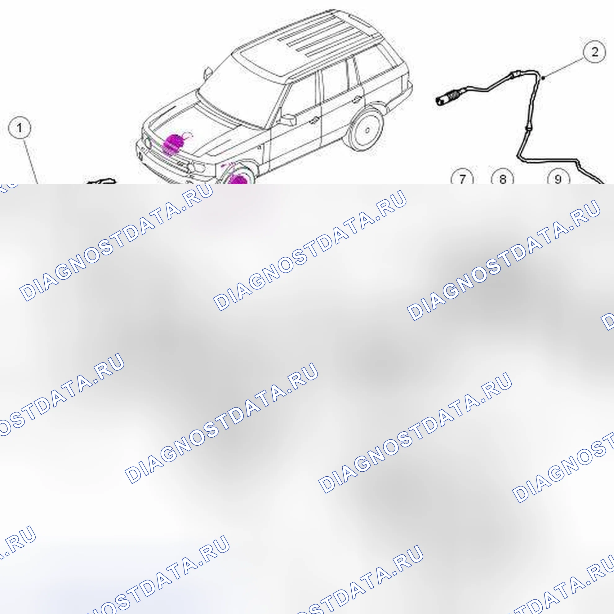 Рис. 1: ПЕРЕДНИЙ ДИСКОВЫЙ ТОРМОЗ. Land Rover Range Rover III рестайлинг 2