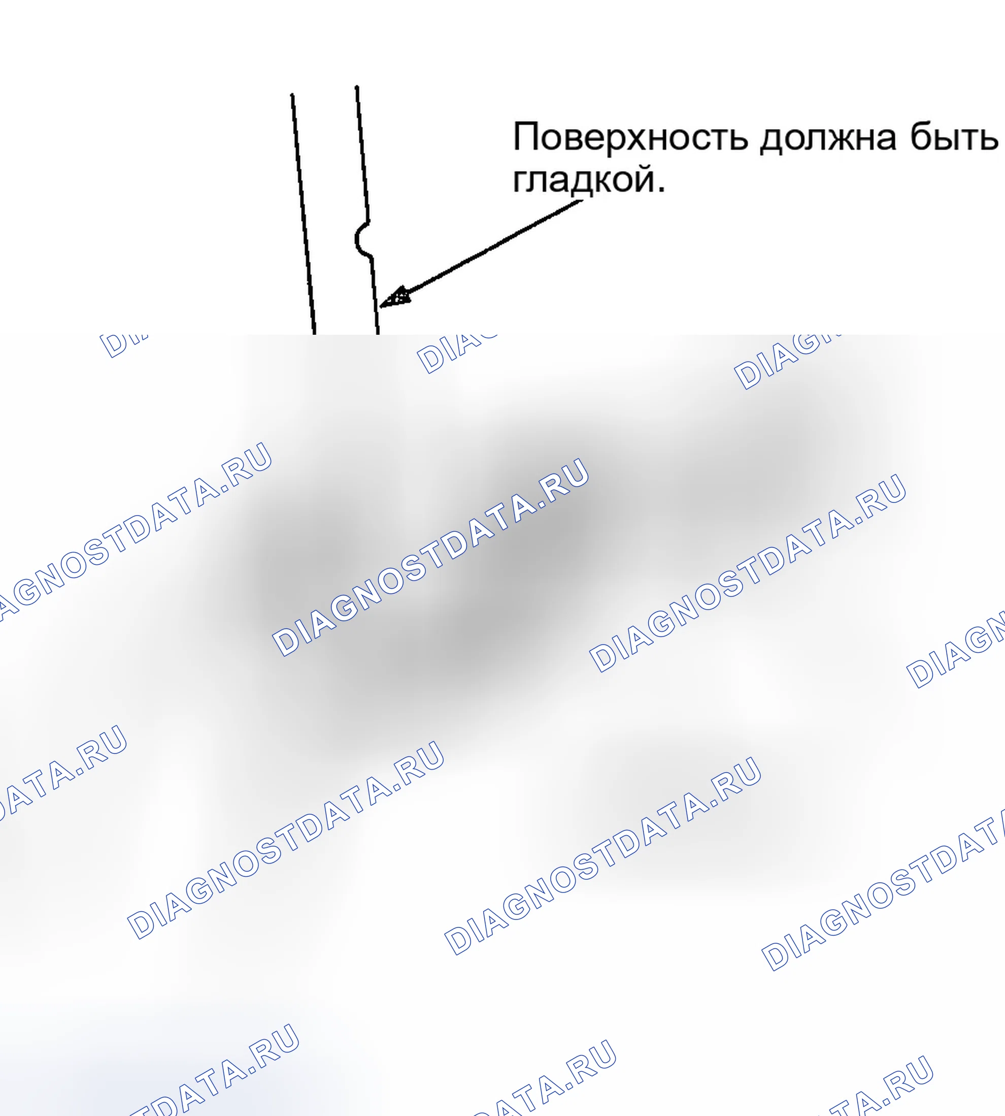 Рис. 58: Проверка зазора. Honda Civic GA
